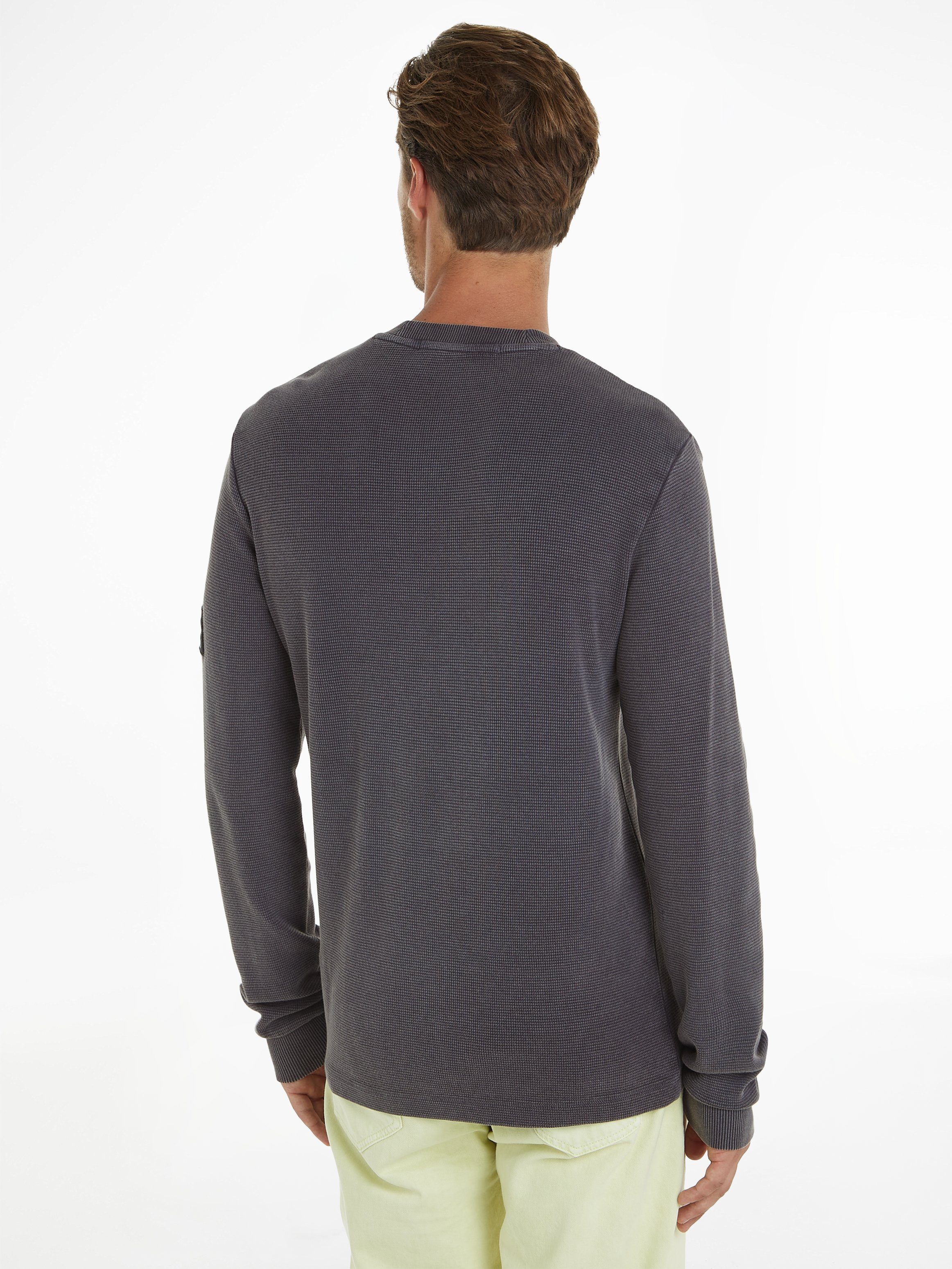 Calvin Klein Jeans Langarmshirt WASHED BADGE günstig online kaufen
