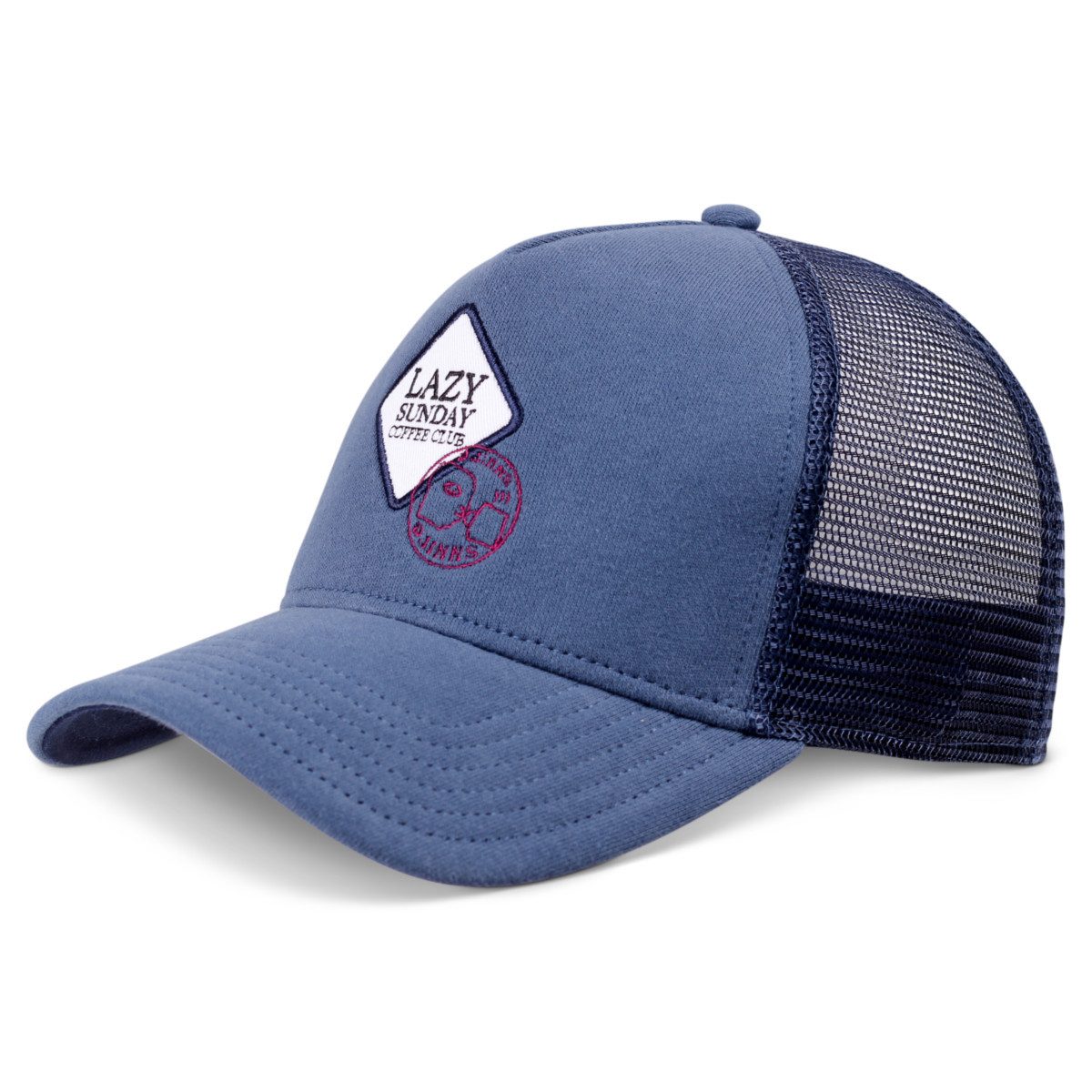 Trucker Cap Djinns HFT Cap LSCC Jersey Mid Blue