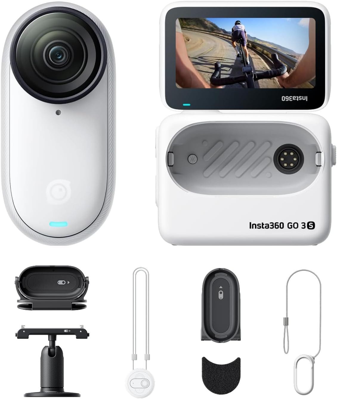 Insta360 Insta360 GO 3S - Tragbare 4K Mini-Kamera Action Cam (4K Ultra HD, WLAN (Wi-Fi), Bluetooth)