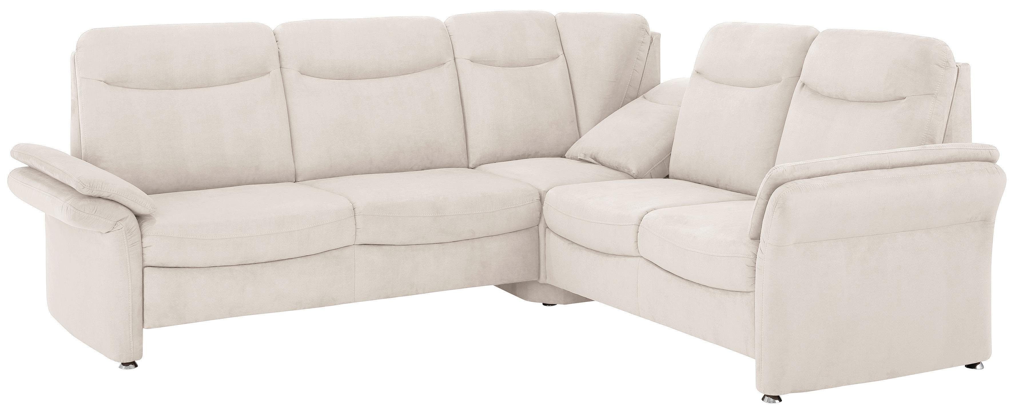 Home affaire Ecksofa Tahoma L-Form, mit Armlehnfunktion, optional Schlaffunktion, Schublade & Relax