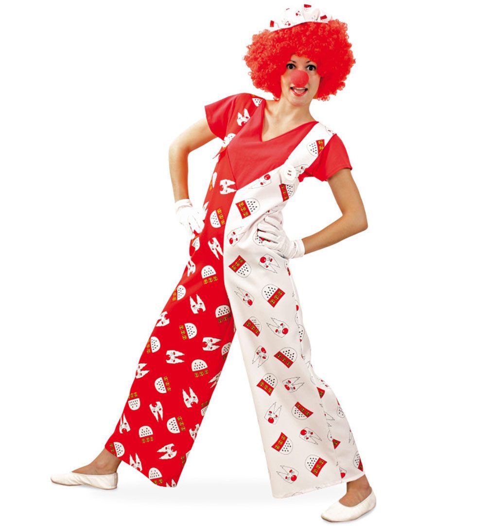 Fries Kostüm Latzhose Köln Kölle Alaaf Köln Karneval Fasching Party Rot Wei günstig online kaufen