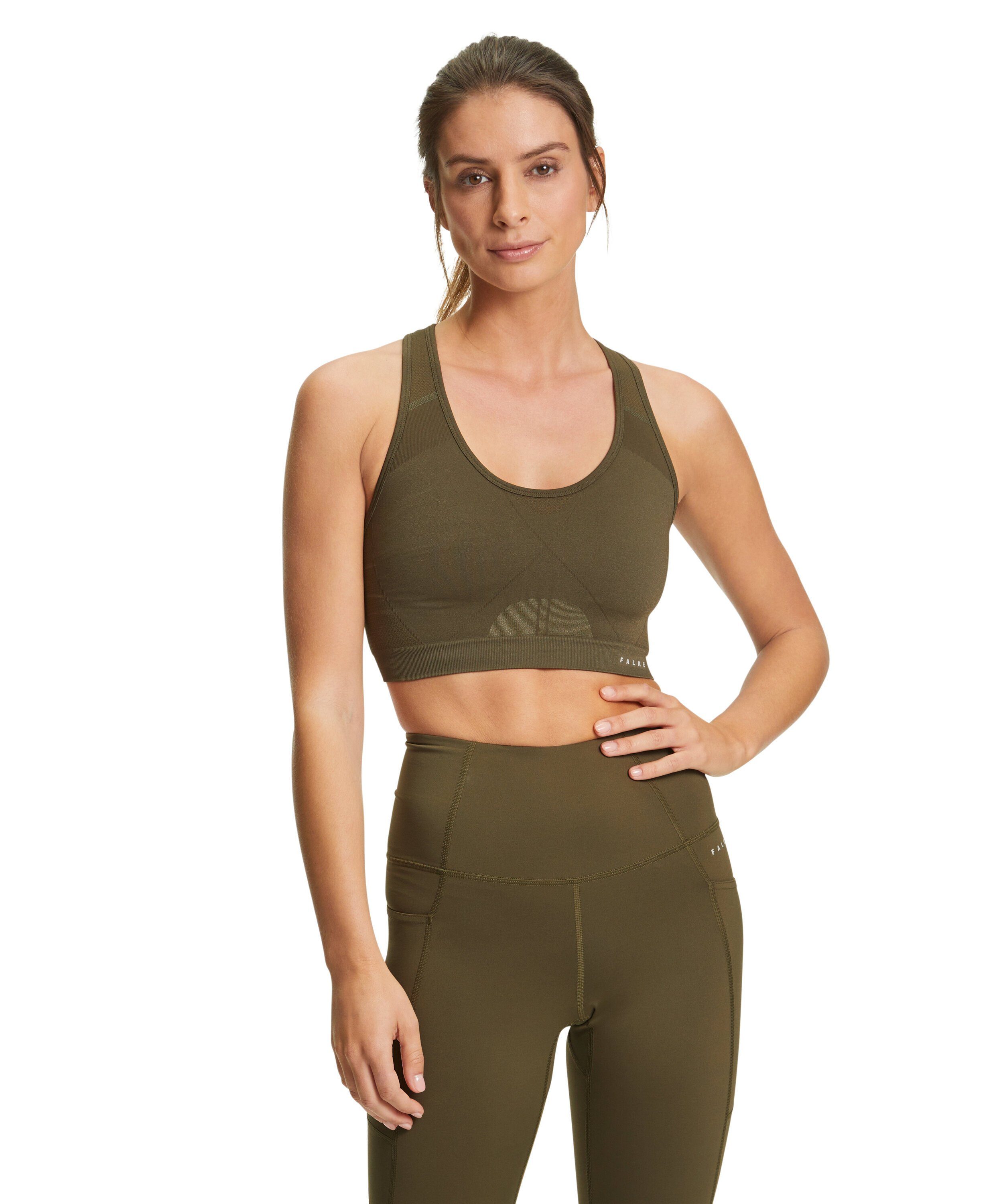 FALKE Sport-BH Madison Low Support empfohlen für kleine bis mittlere Cupgrößen herb (7754)