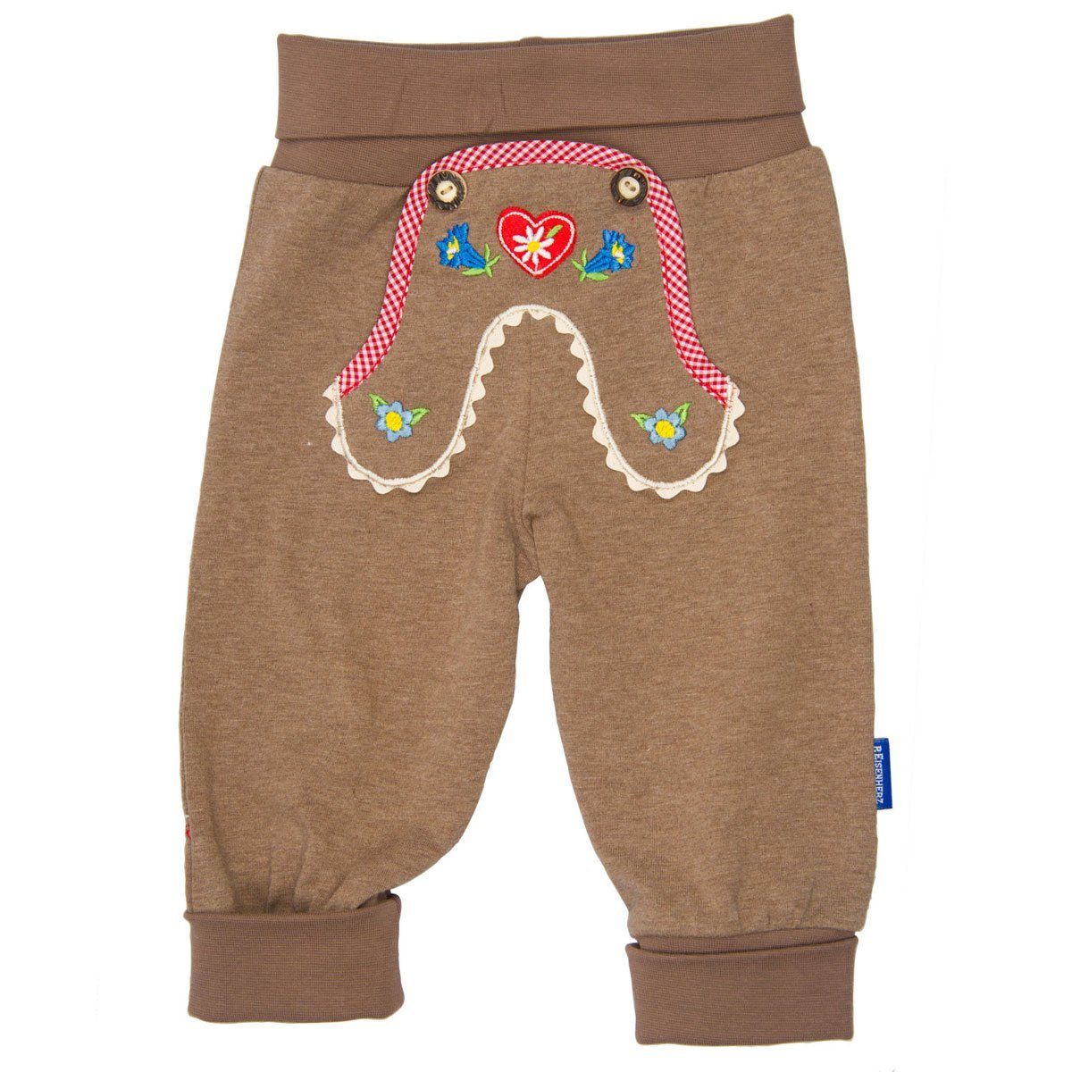 P.Eisenherz Sweathose Babyhose Alpenglück