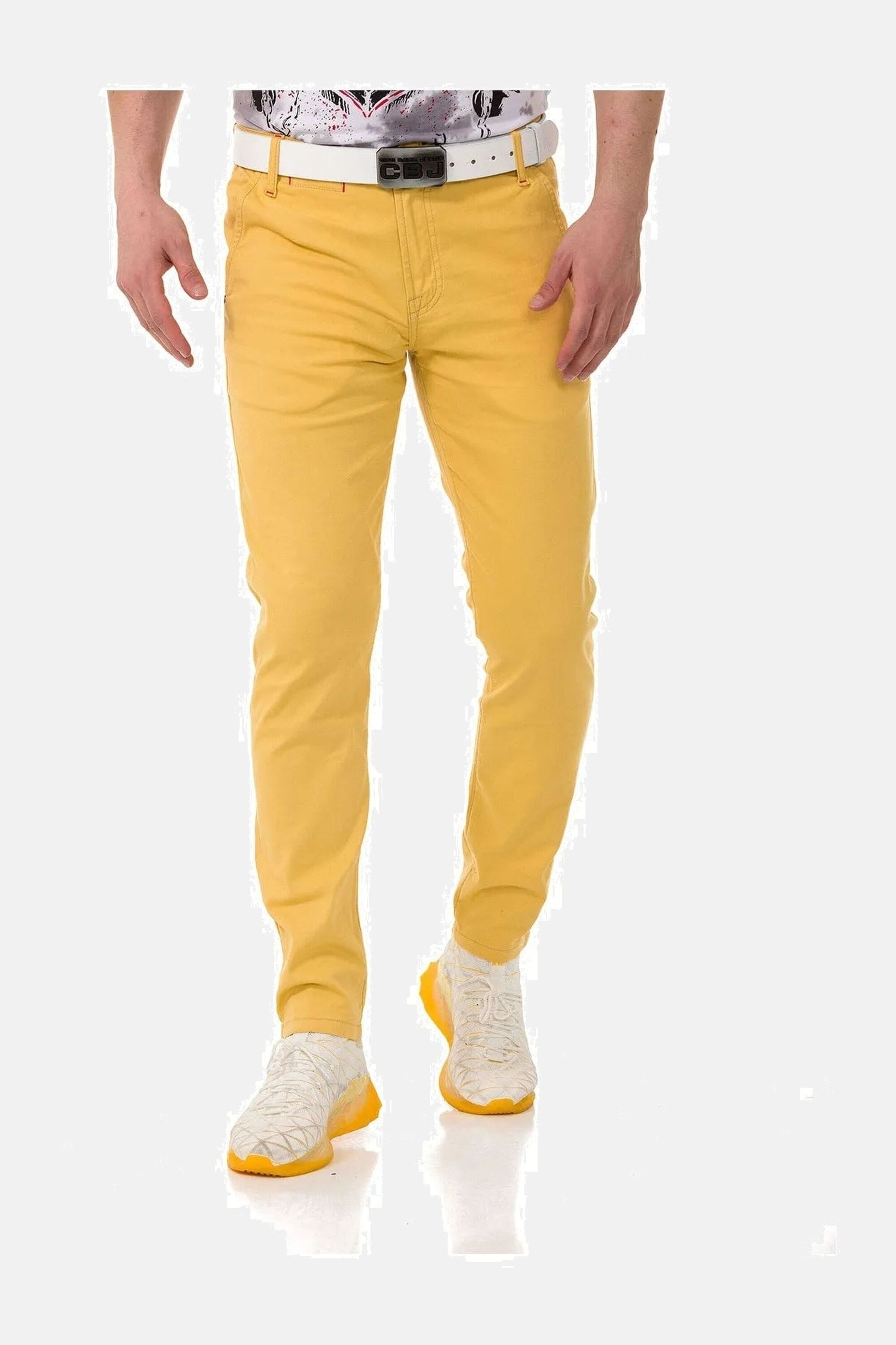 Cipo & Baxx Stoffhose Hose im modischen Slim Fit-Schnitt, CD842 günstig online kaufen