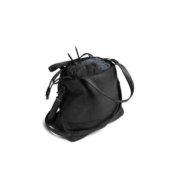 muud Handtasche Lederumhängetasche mit Schultergurt Lofoten Black