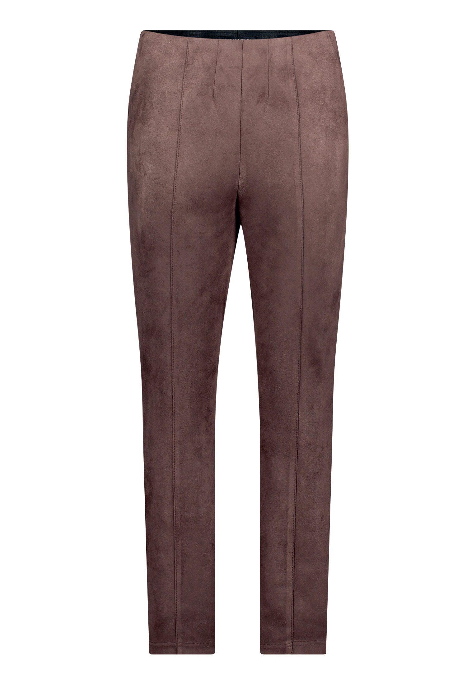 Betty Barclay Lederimitathose Damen mit elastischem Bund