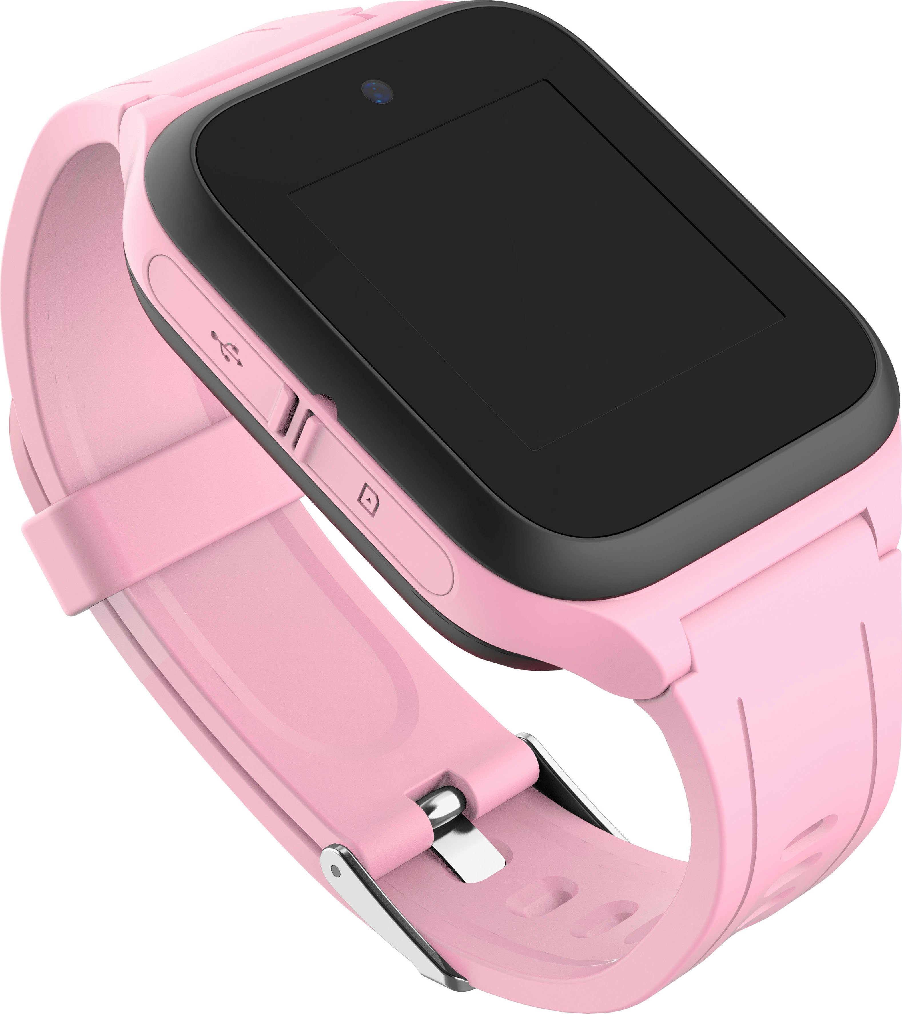 TCL MOVETIME MT40 Smartwatch (3,3 cm/1,3 rosa rosa Proprietär) Zoll, 