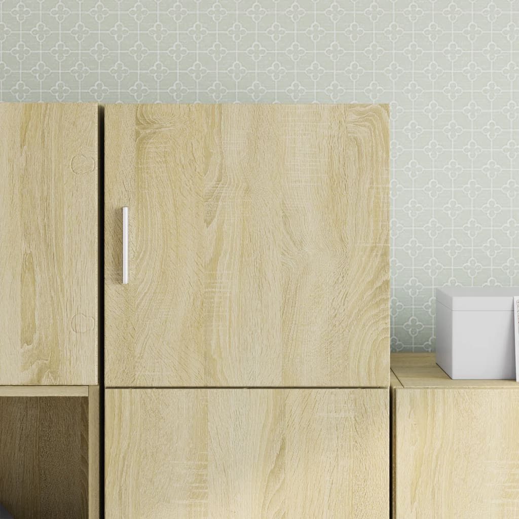 vidaXL Hängeschrank Wandschrank Sonoma-Eiche 40x42,5x40 cm Holzwerkstoff (1-St)