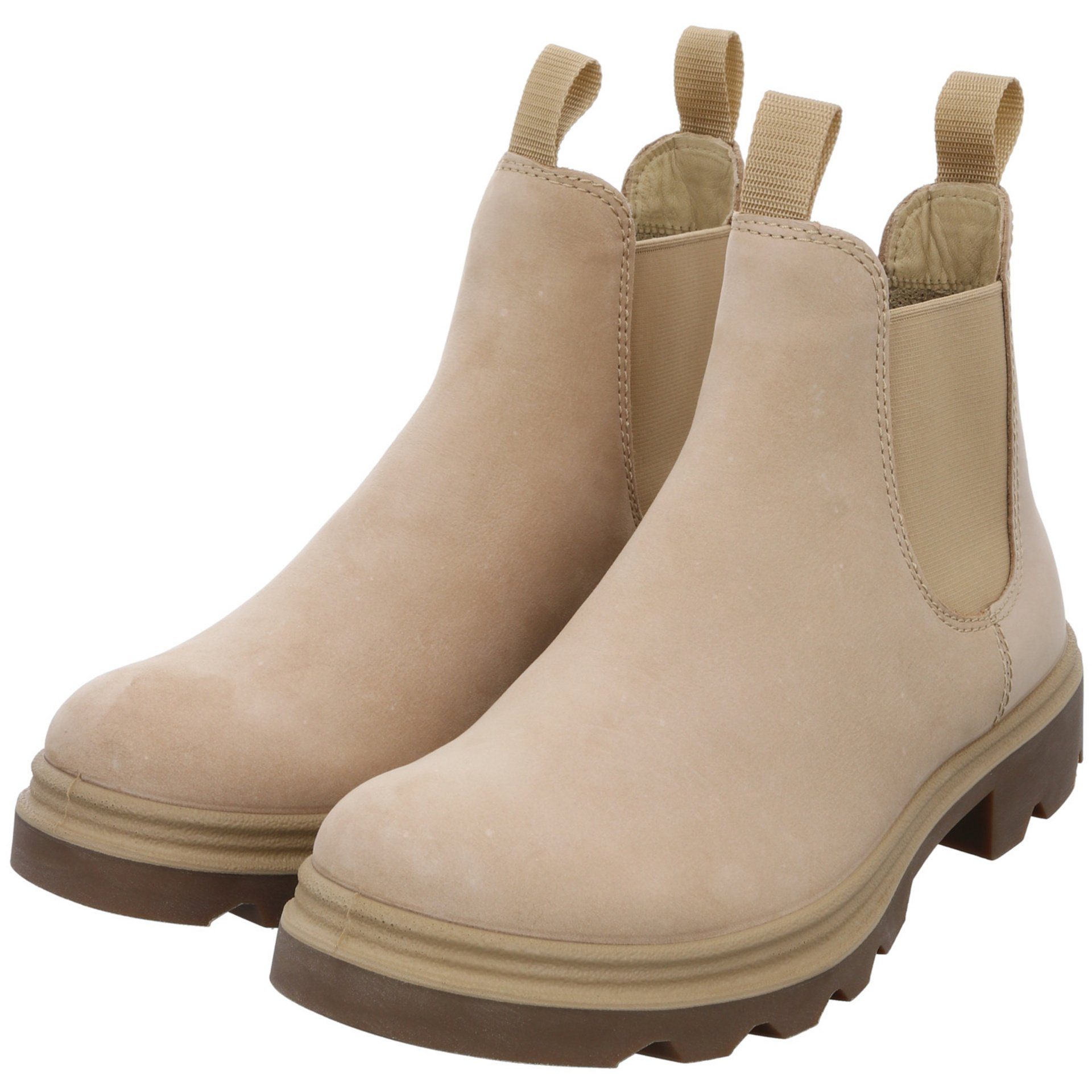 BEIGE Veloursleder Grainer Veloursleder Ecco Chelseaboots uni Boots Chelsea