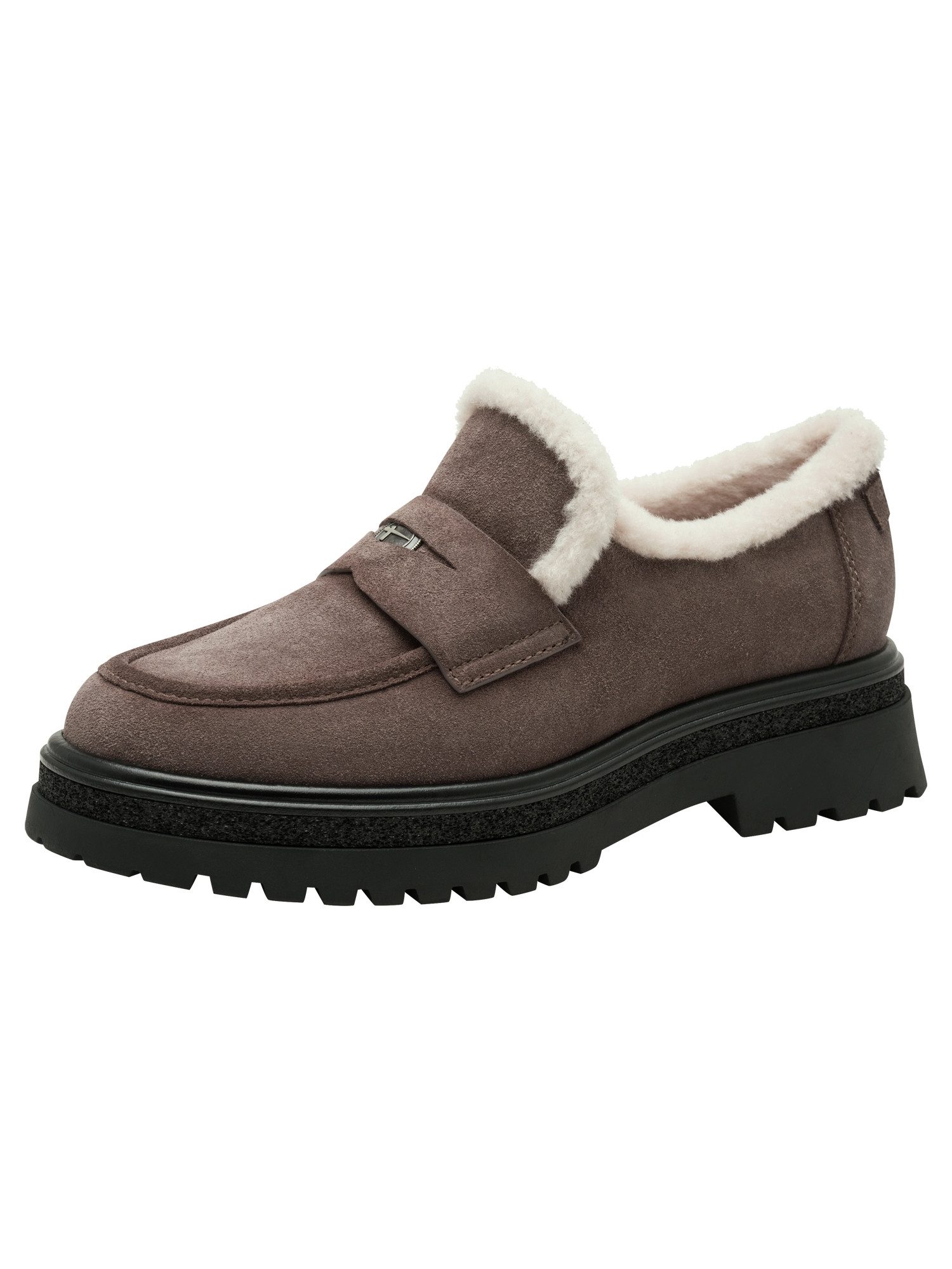 Tamaris TOUCH-IT aus Leder kein Absatz 1-24720-47 Slipper TOUCH-IT