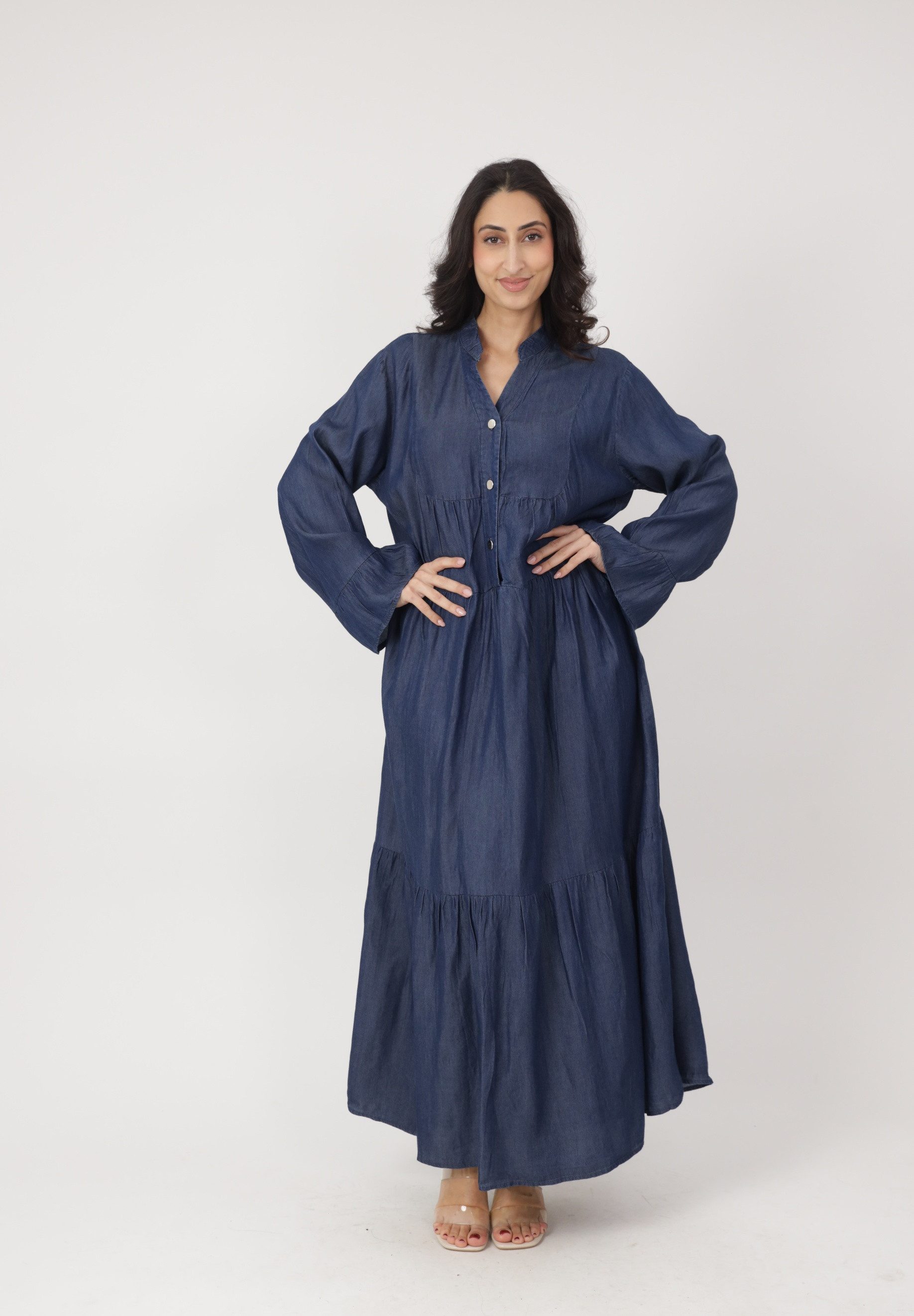 Elara Maxikleid Maxikleid ohne Details