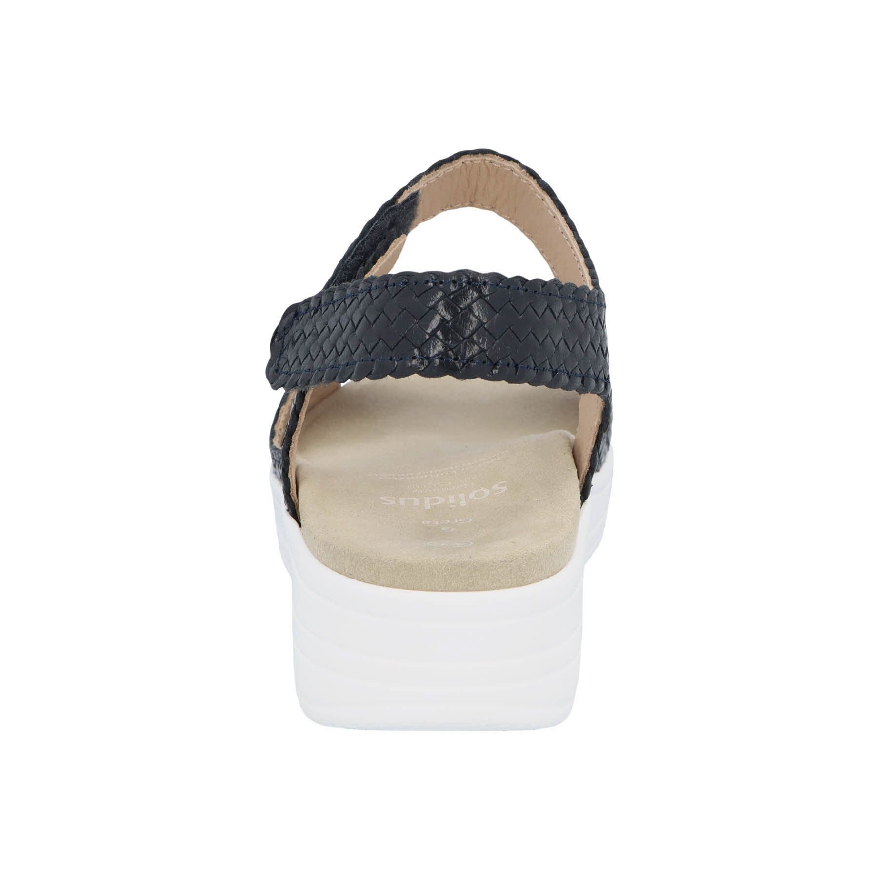 SOLIDUS Greta-Weite G Plateausandaletten (2-tlg)