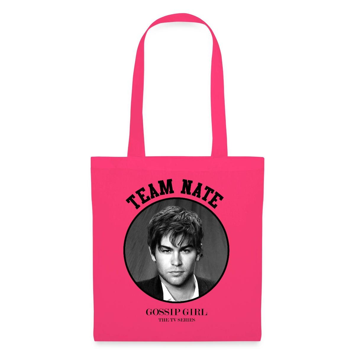 Spreadshirt Henkeltasche Gossip Girl Team Nate Stoffbeutel (1-tlg)