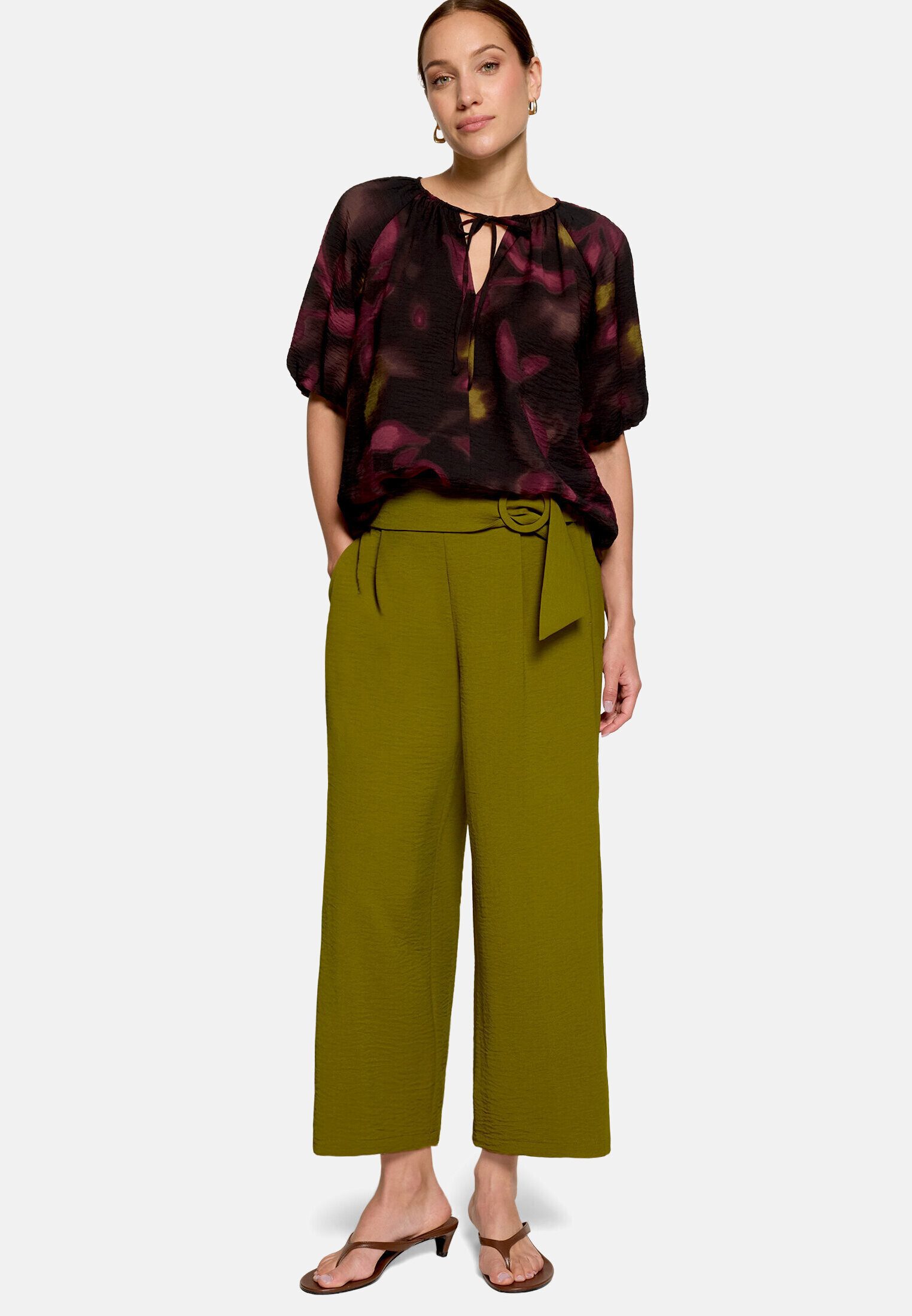 Zero Culotte Damen mit weitem Bein Schnallen