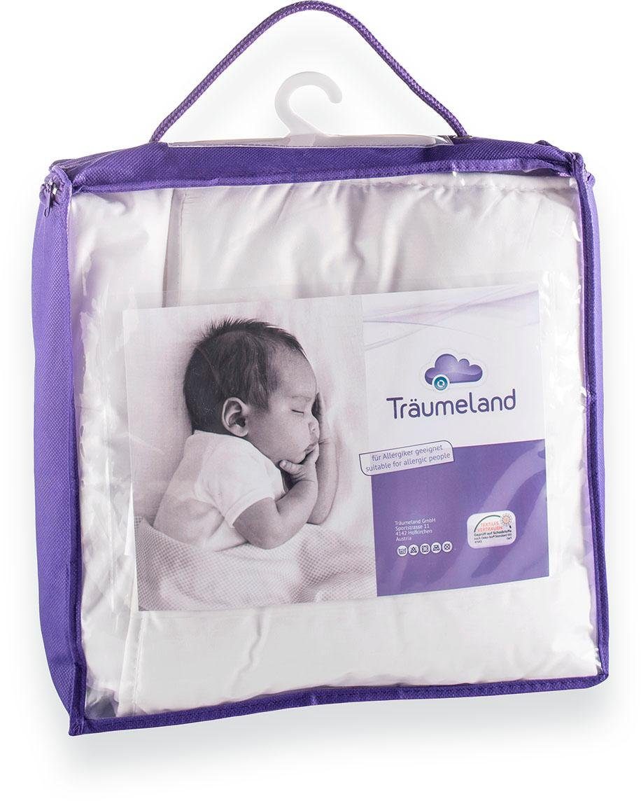 Träumeland Daunenkissen Babykissen Dauntentraum, Füllung: 90% Daunen, 10%Federn