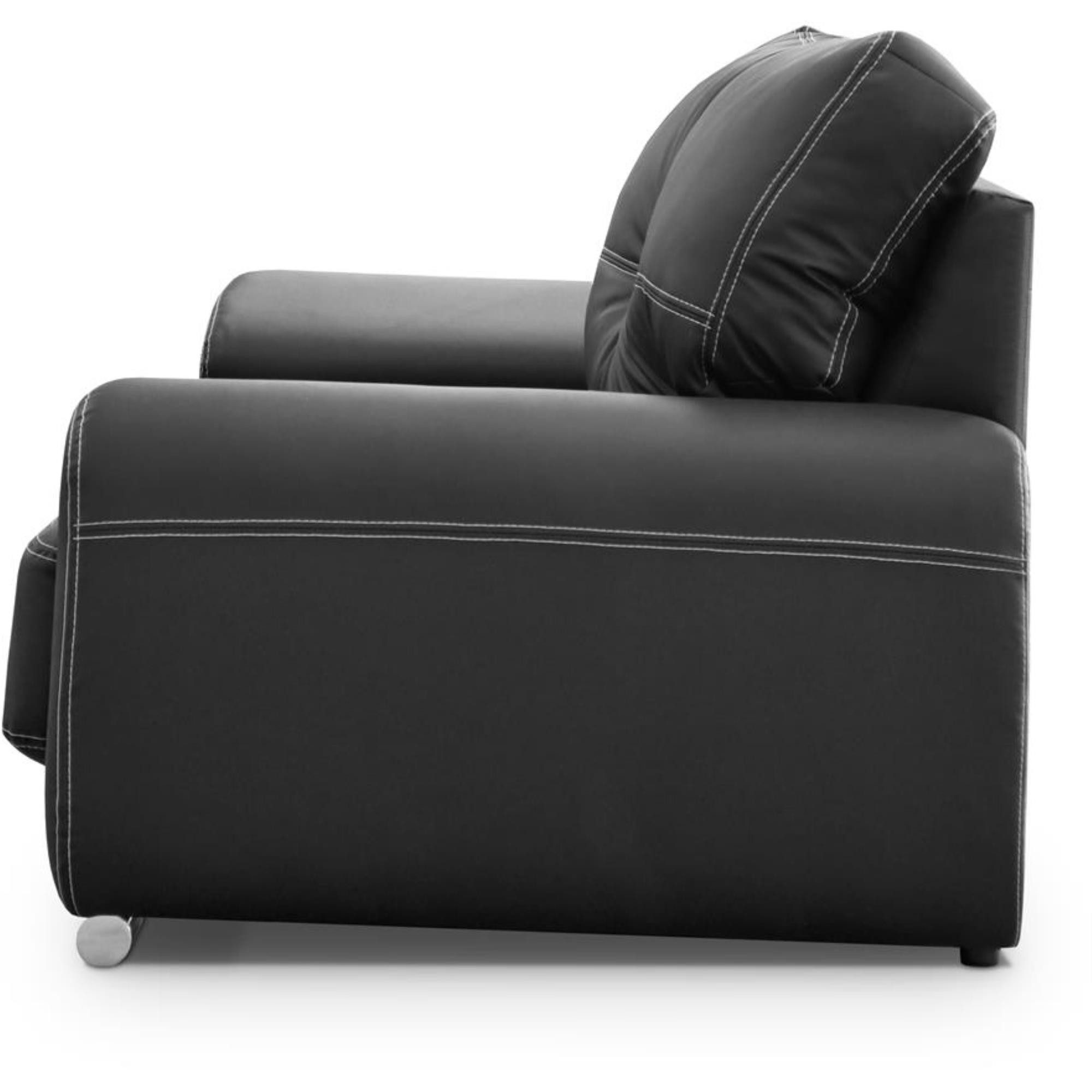 Beautysofa Big-Sofa Polstergarnitur Omega Set 3+2+1 Sofa Wohnzimmer Sofagarnitur, modernes Sofaset für Wohnzimmer, Kunstleder Couchgarnitur im modernen Design – Bild 5 von 5