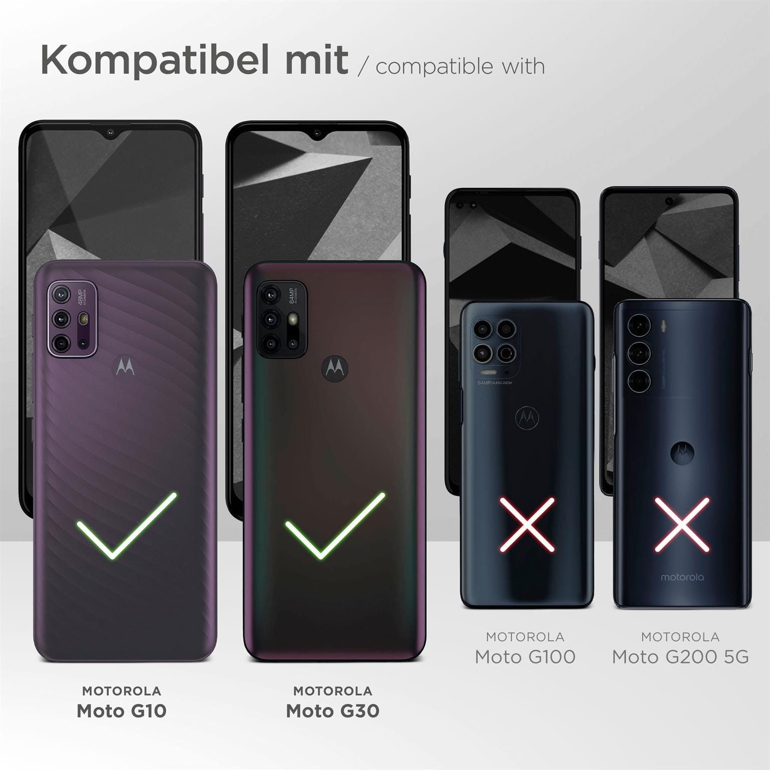 ONEFLOW Handyhülle für Motorola Moto G10 Glitzer Hülle Glitter Case Rosa 6,5 Zoll, Hülle Glitzernd Dünne Schutzhülle mit Kameraschutz Frauen Glitzerhülle