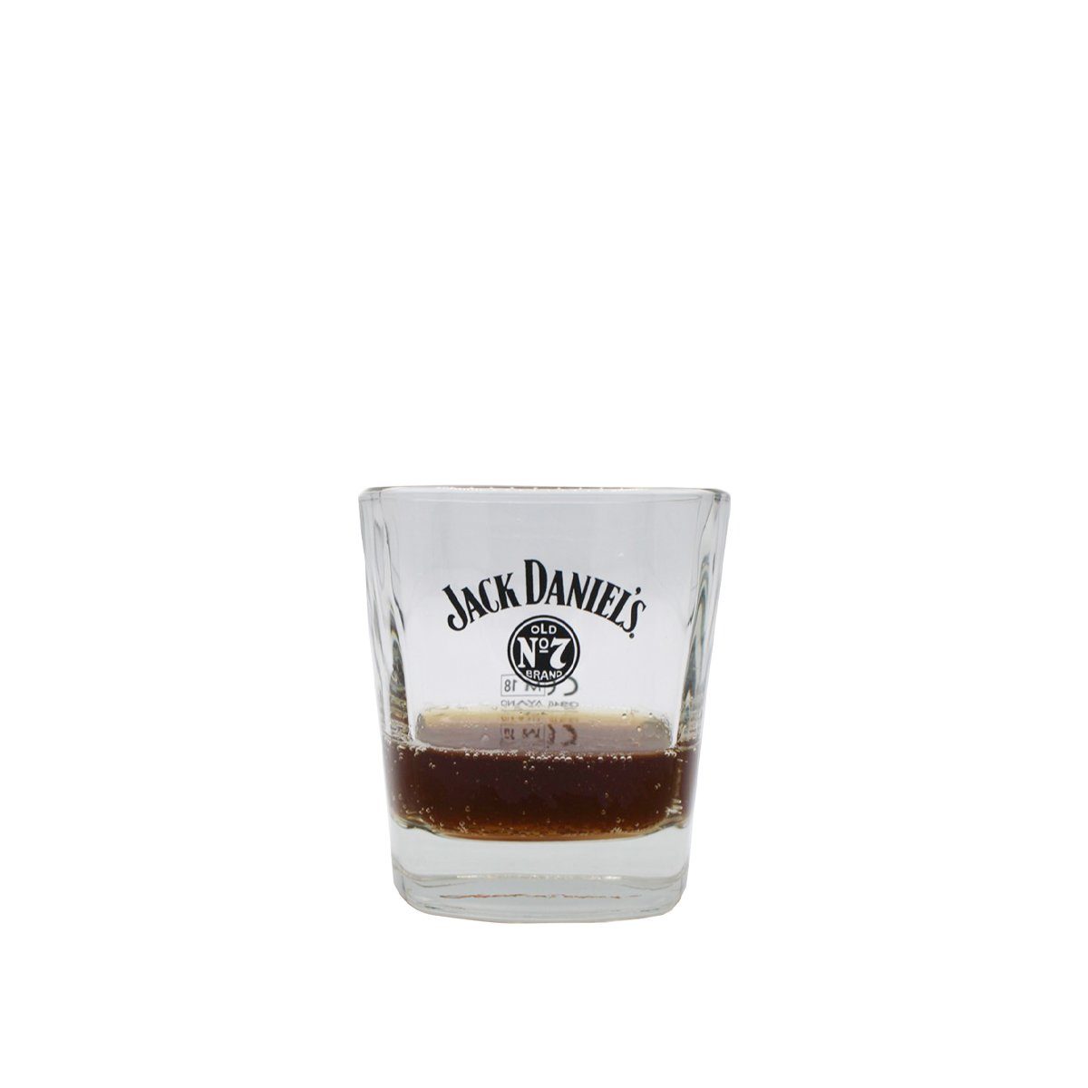 Gläser Gläser Jack Daniels 3 Whiskey Daniels mit Stück Jack Füllstrich - Tumbler Tumbler-Glas