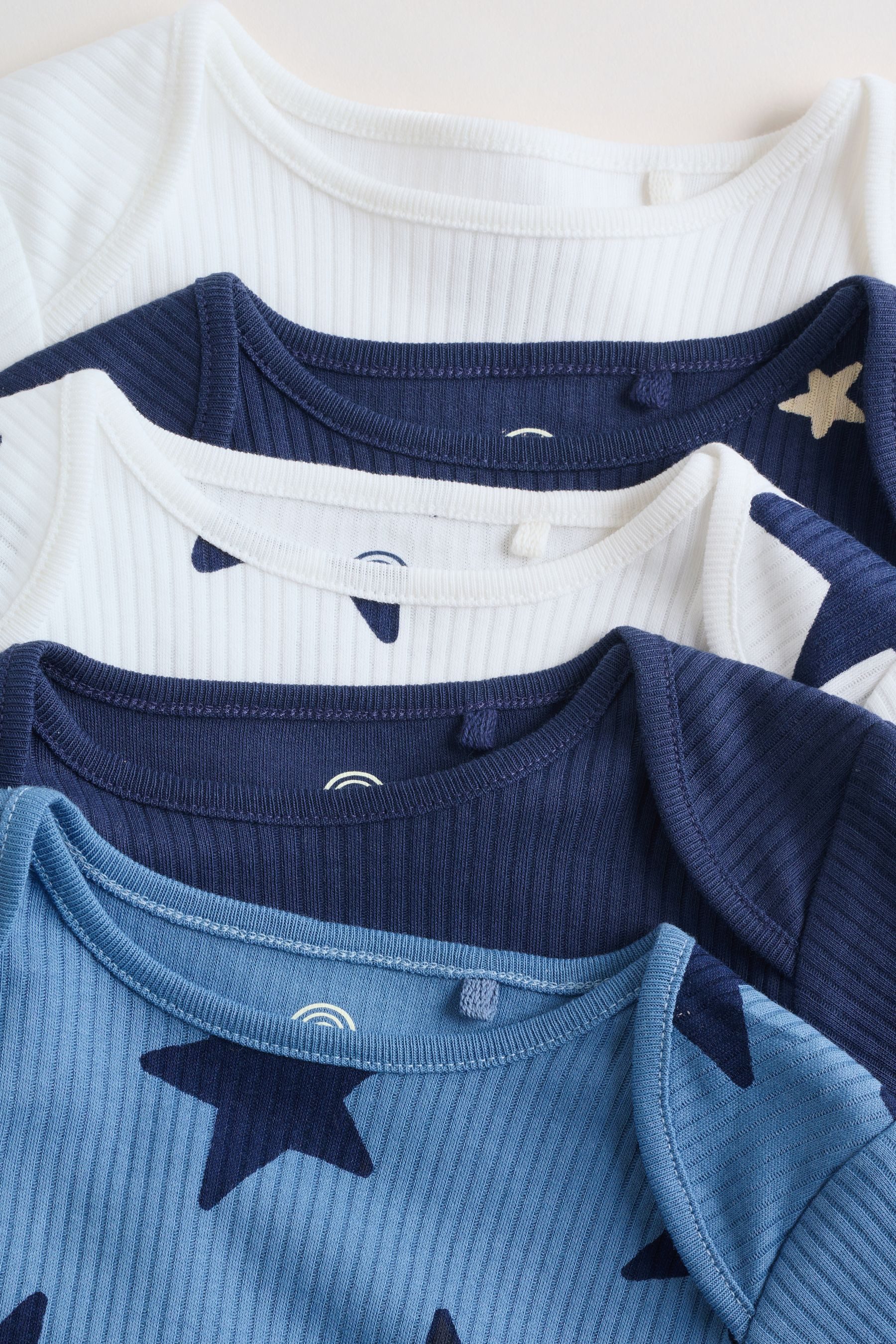 Next Langarmbody Langärmelige Babybodys im 5er-Pack (5-tlg)