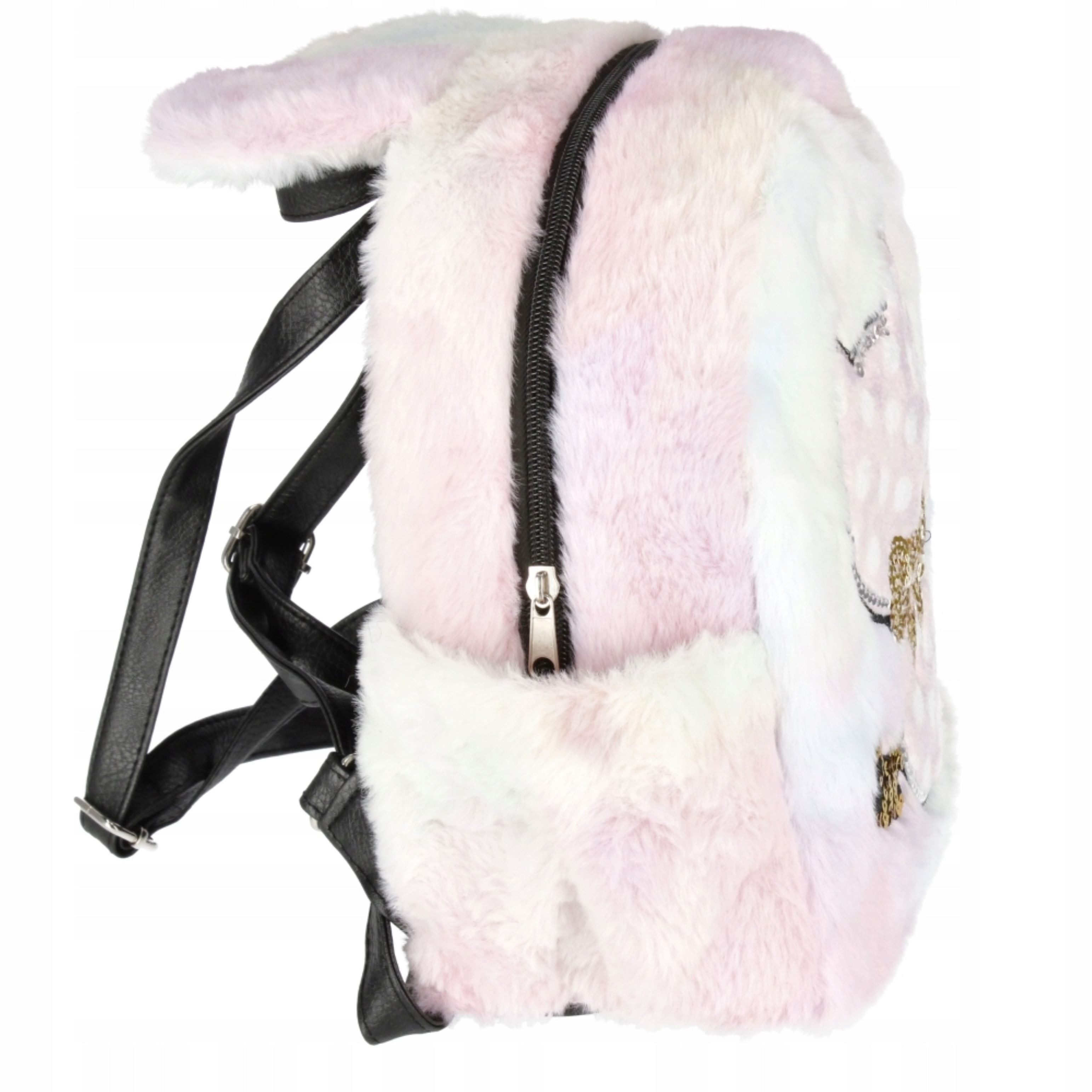 Starpak Minirucksack Weicher Plüsch-Rucksack "Katze" – ideal für Kinder & Ausflüge!