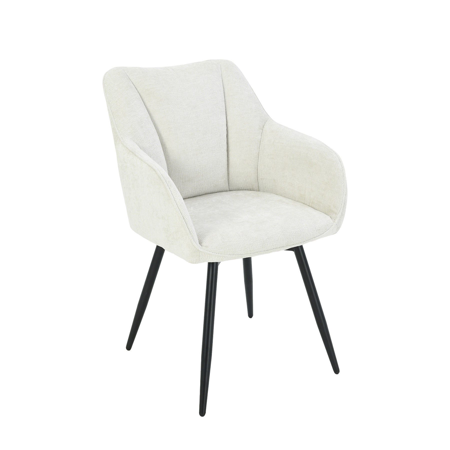 riess-ambiente Esszimmerstuhl AVIGNON beige / schwarz günstig online kaufen