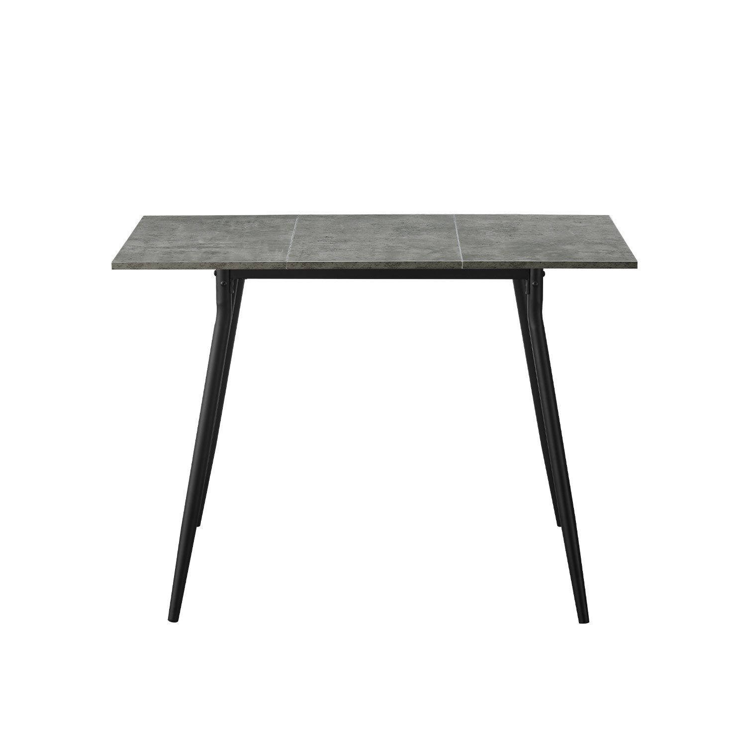 B&D home Esstisch LIO, Metallgestell schwarz oder weiß, ausziehbar, 4-6 Per günstig online kaufen