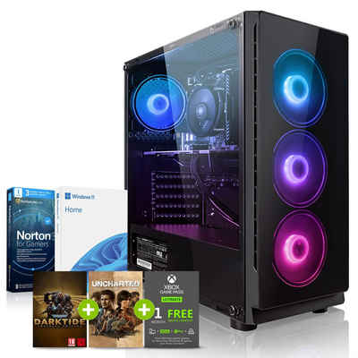 Megaport Gaming-PC (AMD Ryzen 7 5800X 8x3,80 GHz, GeForce RTX 3060 12GB, 16 GB RAM, 1000 GB SSD, Windows 11, WLAN)