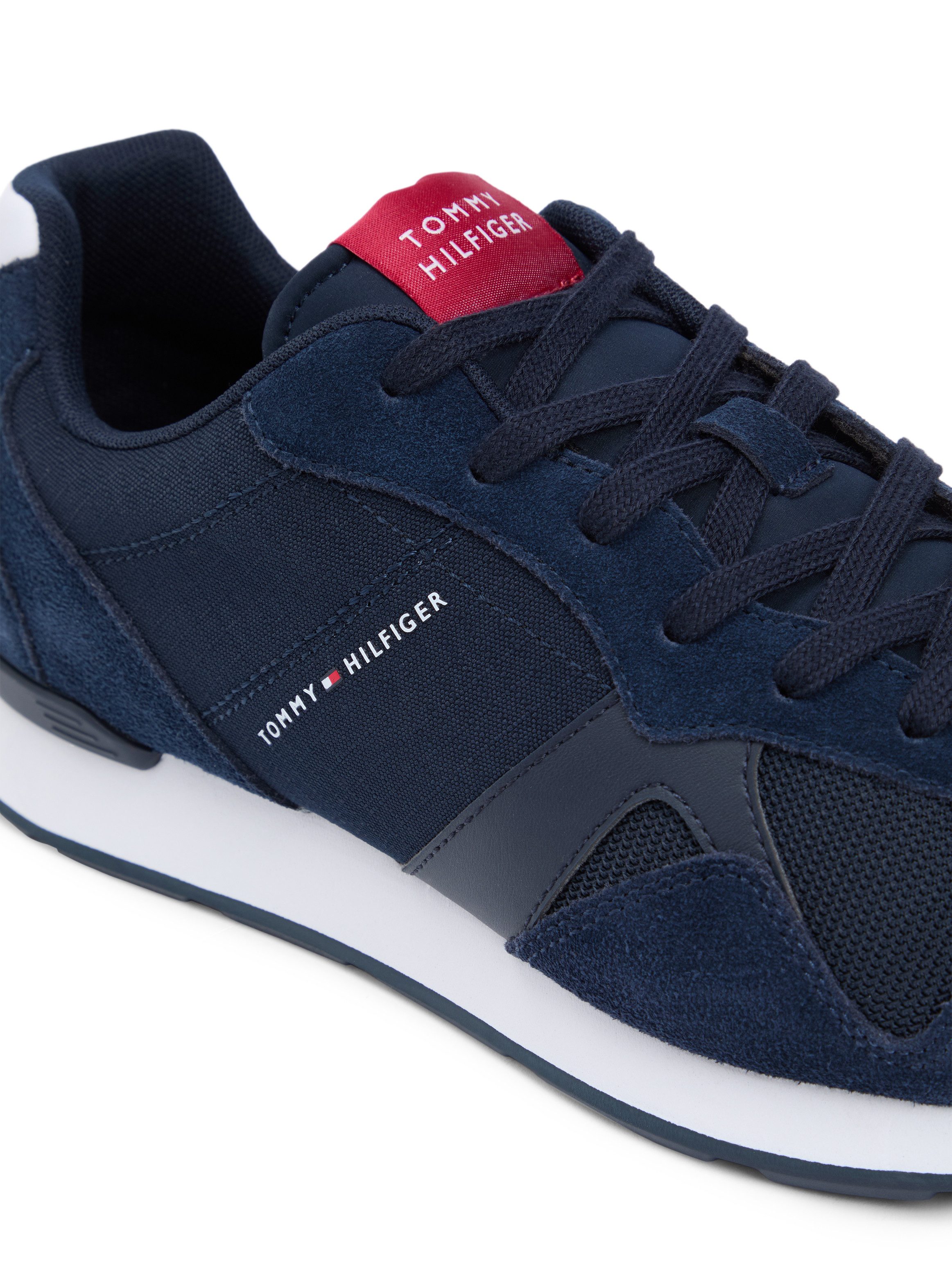 Tommy Hilfiger MAXLITE MIX Sneaker Freizeitschuh, Halbschuh, Schnürschuh mit seitlichem Logo