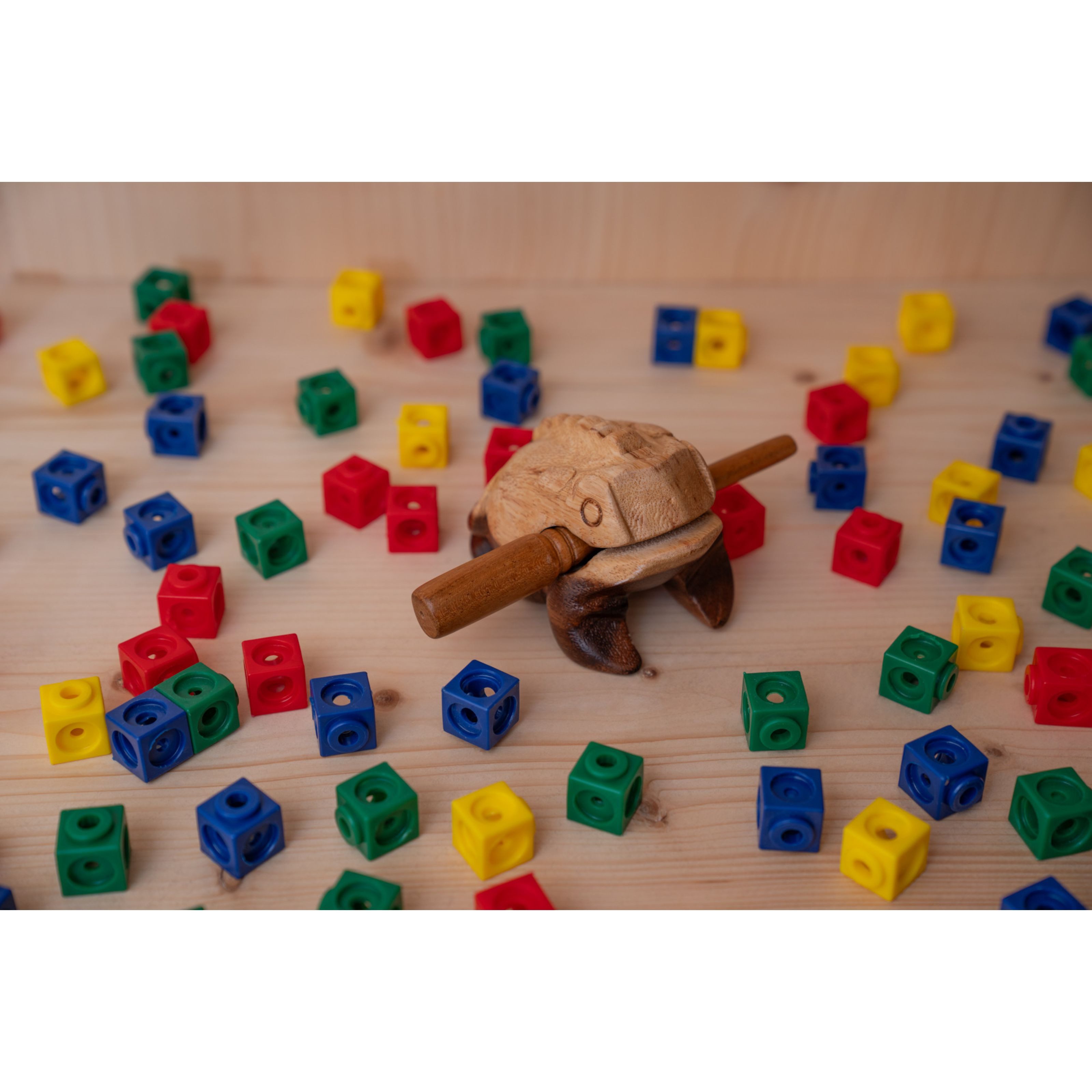 Meinl Percussion Guiro, Percussion, Guiros, NINO Wood Frog Güiro Small - Guiro