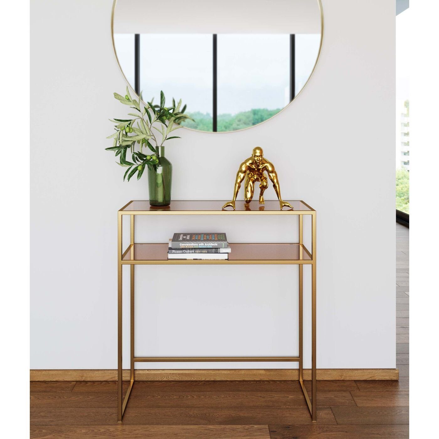 Kare Design Konsolentisch Loft, mit 2 Ablagen