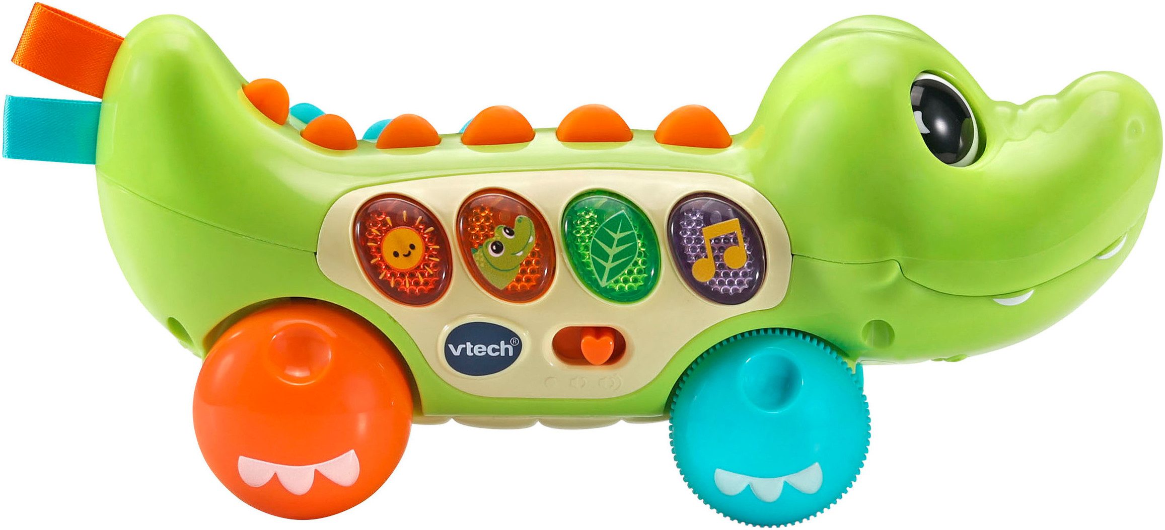 Vtech® Lernspielzeug Babys Lernspaß-Krokodil, mit Licht und Sound günstig online kaufen
