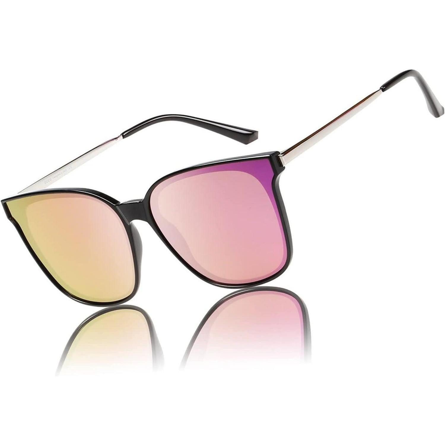 Retrosonnenbrille Sonnenbrille Damen polarisiert UV400 Metallrahmen