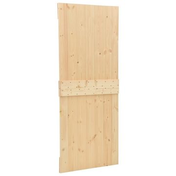 vidaXL Schiebetür Tür 80x210 cm Kiefer Massivholz (1-St)