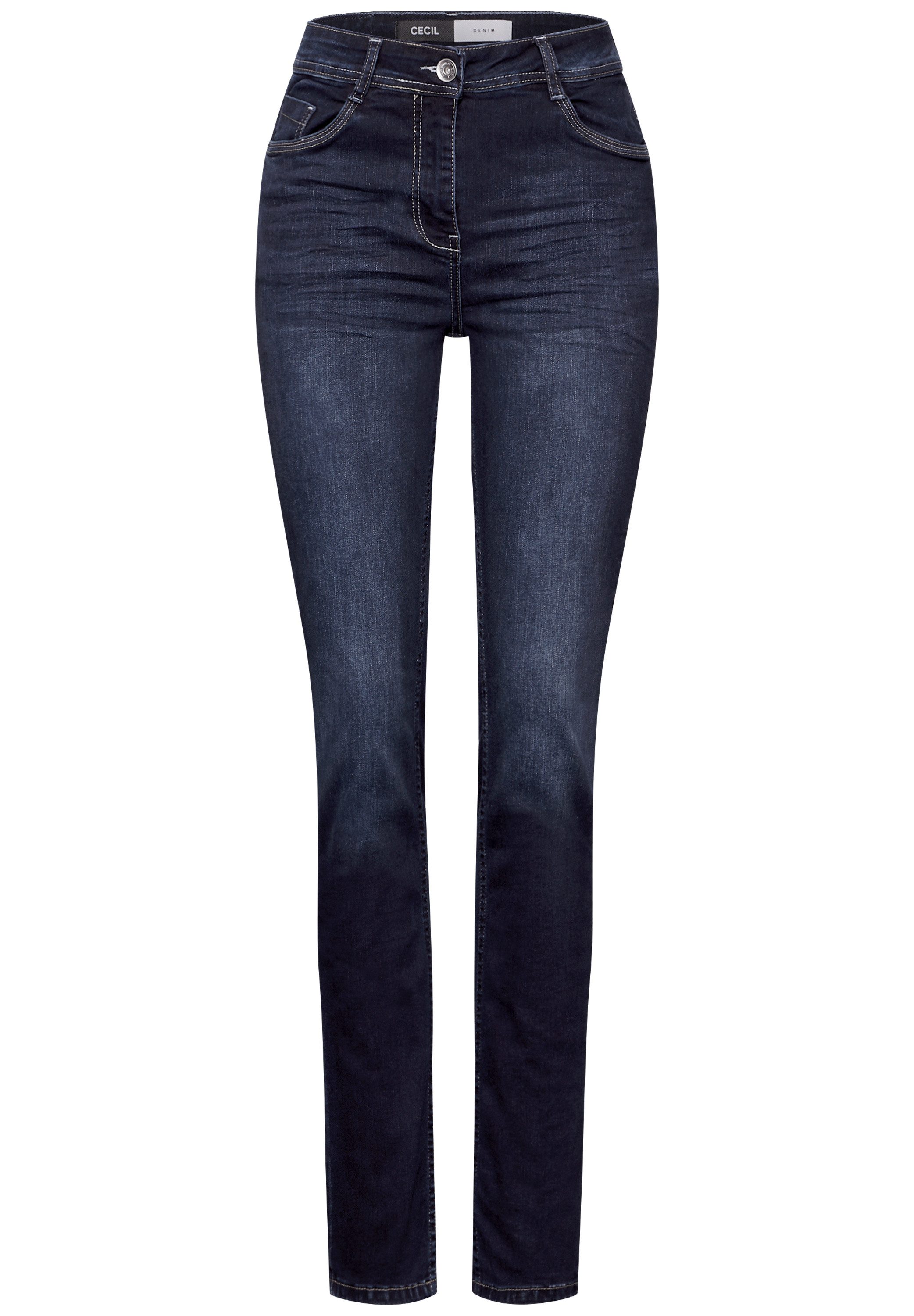 CECIL Skinny-fit-Jeans aus Baumwolle mit Stretchanteil