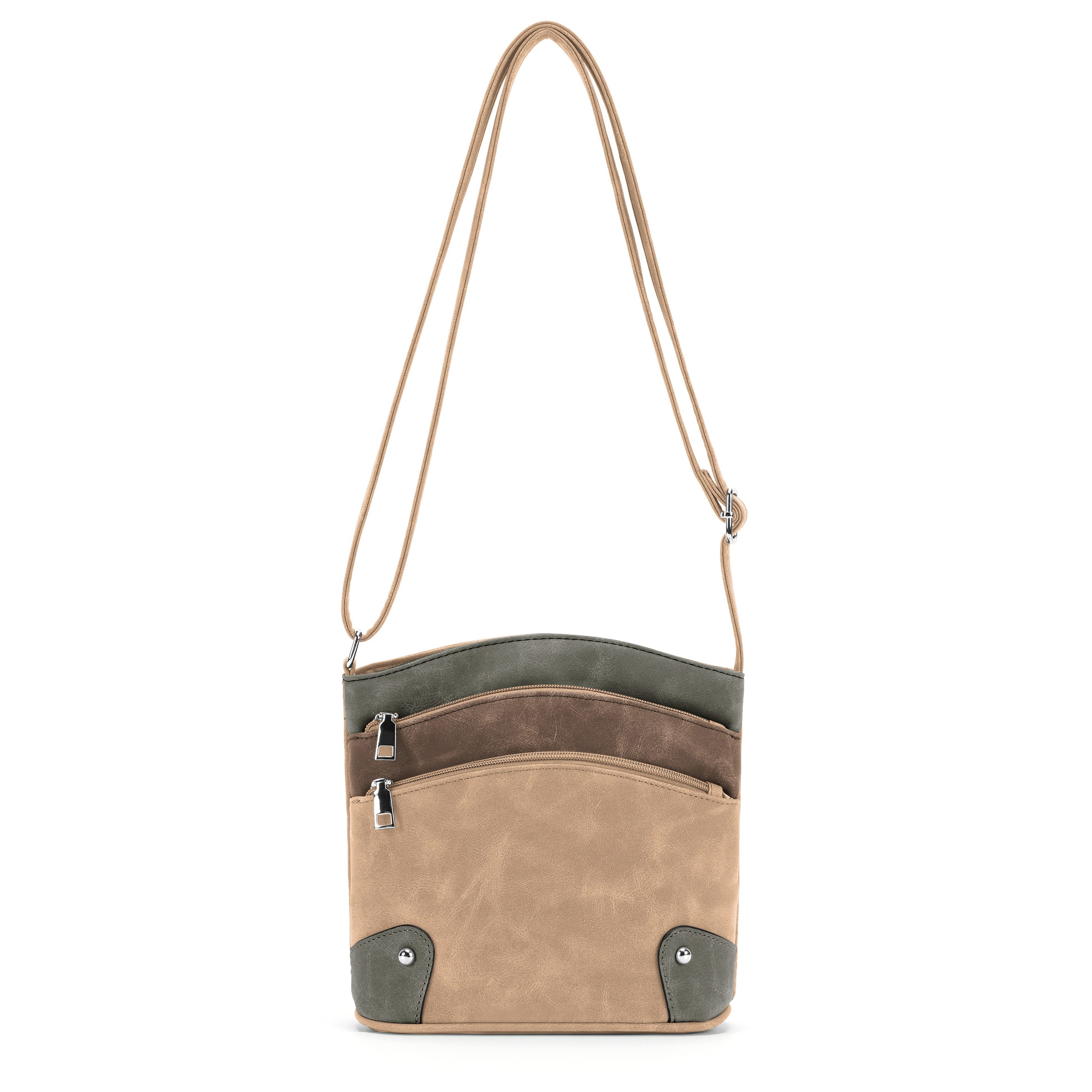 Umhängetasche Damen Crossbody Bag, 25x10x23cm Mittelgroß