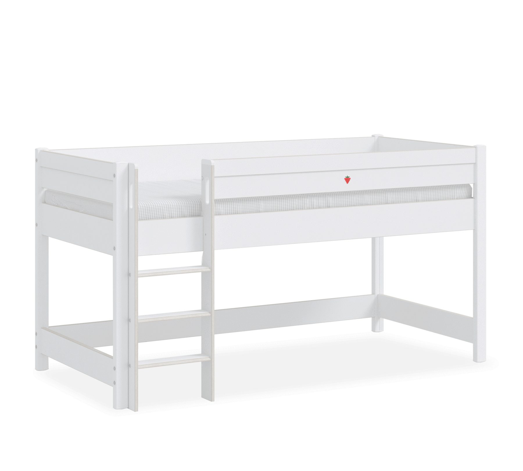 Möbel-Zeit Hochbett MONTES Halbhochbett, 90x200 cm