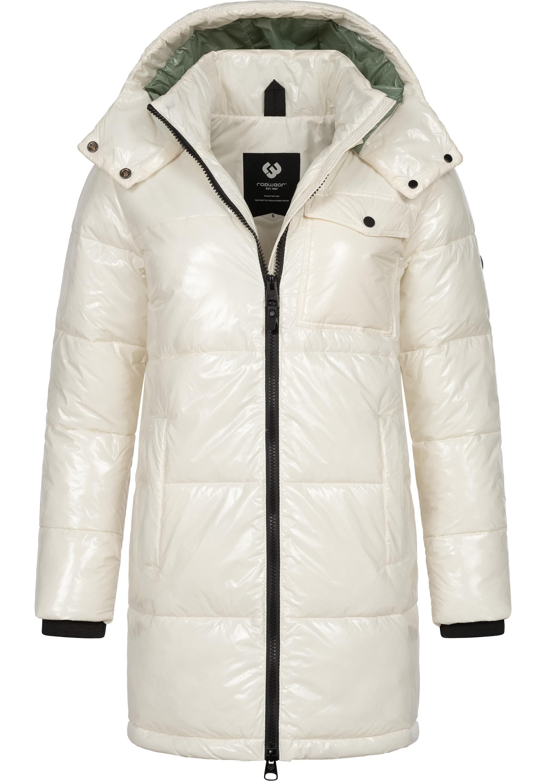 Ragwear Wintermantel Roobie Long super stylischer, gänzender Damen Steppman günstig online kaufen