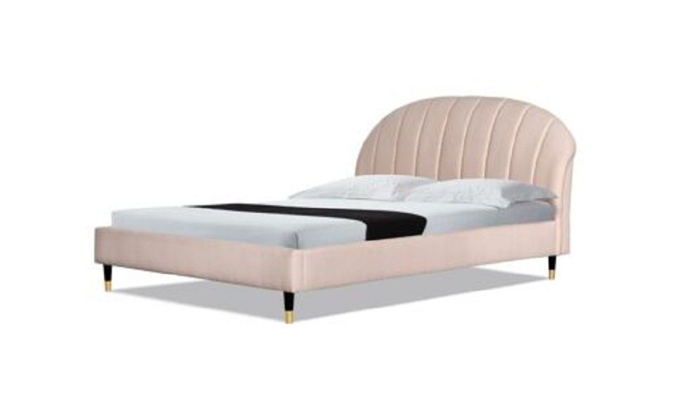 JVmoebel Bett Leder Design Bett Doppel Betten Ehe Modernes Gestell Luxus Hotel