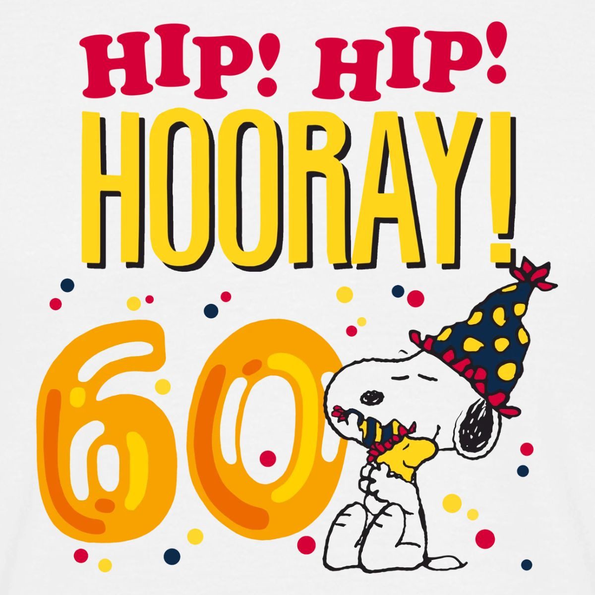 Spreadshirt T-Shirt Peanuts 60 Jahre Geburtstagsdesign Mit Spruch Männer T-Shirt (1-tlg)