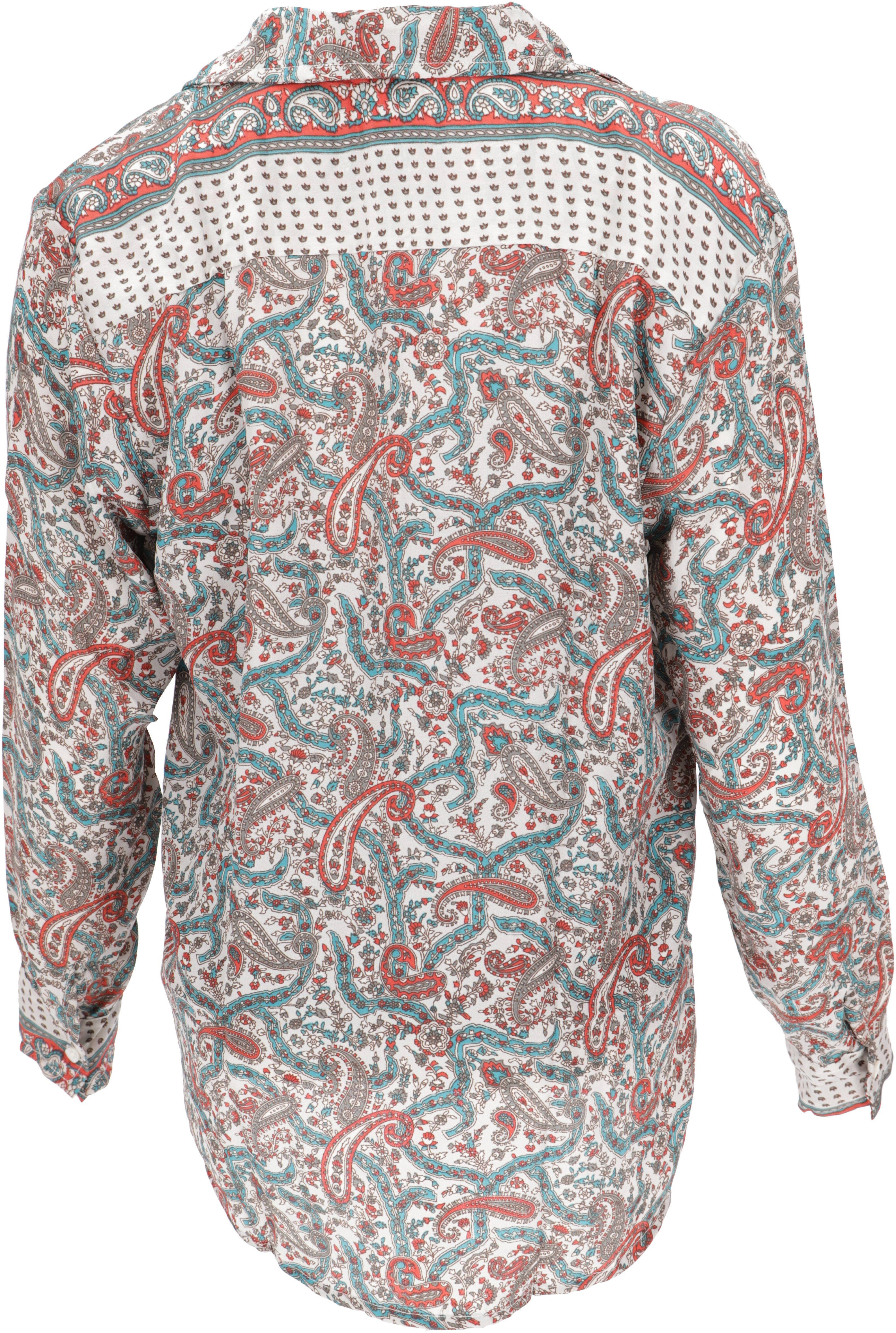 Guru-Shop Longbluse Leichte Boho Bluse, Sommerbluse, günstig online kaufen