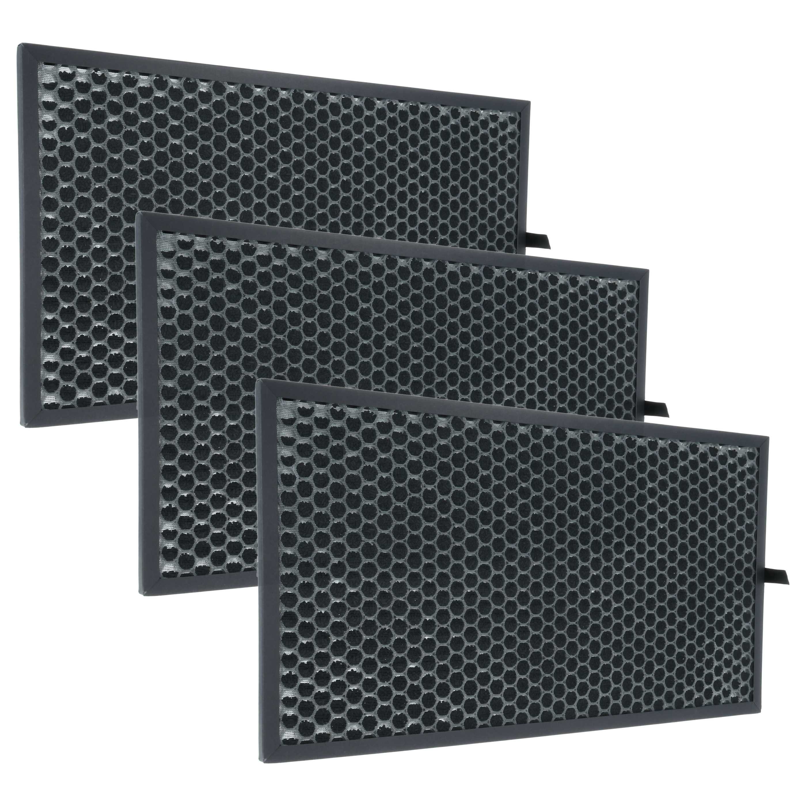 vhbw Aktivkohlefilter Ersatz für Sharp FZ-D60DFE für Luftreiniger, Zubehör für Sharp Sharp FZ-D60DFE