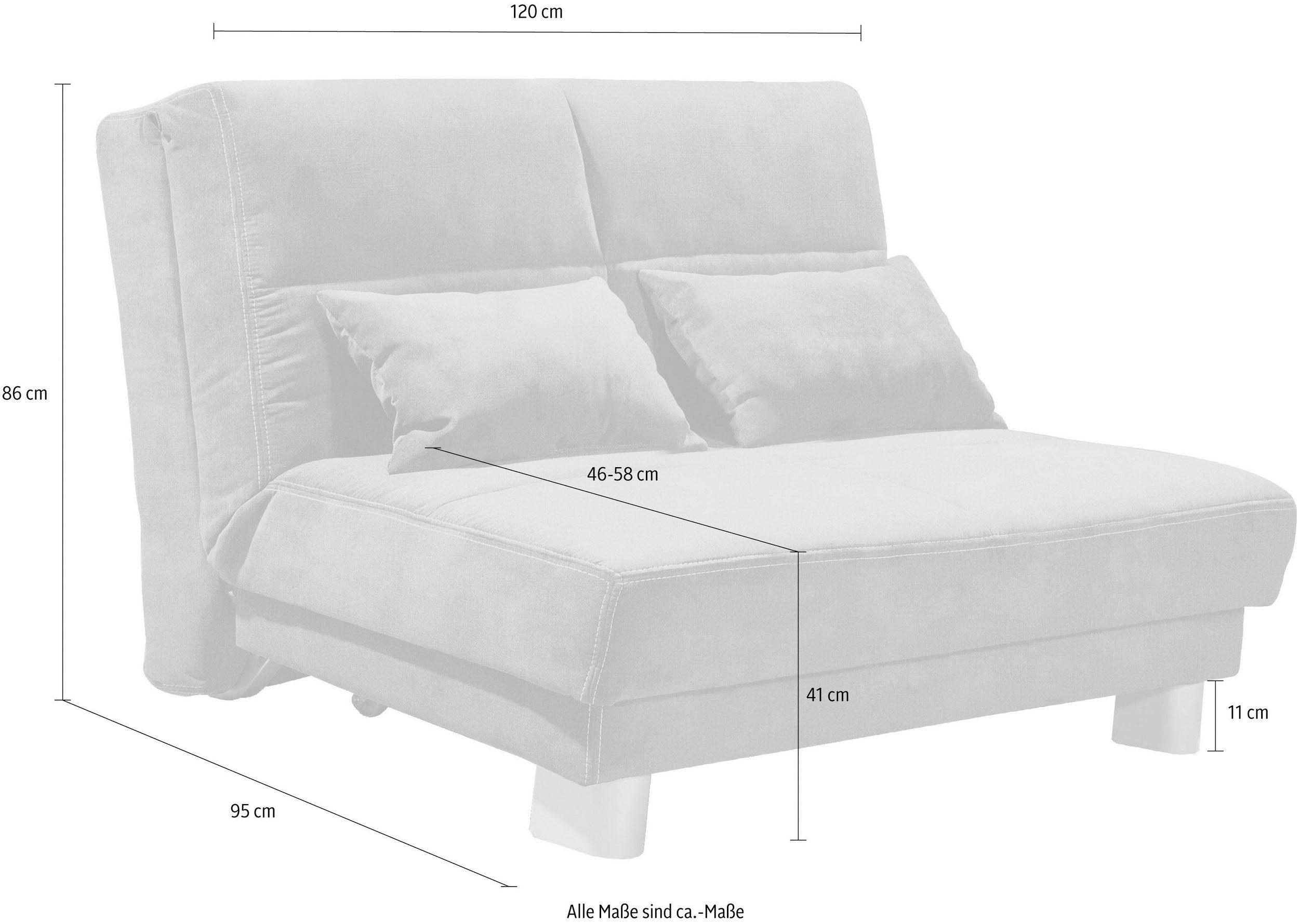 INOSIGN Schlafsofa Gina, mit einem Handgriff günstig online kaufen