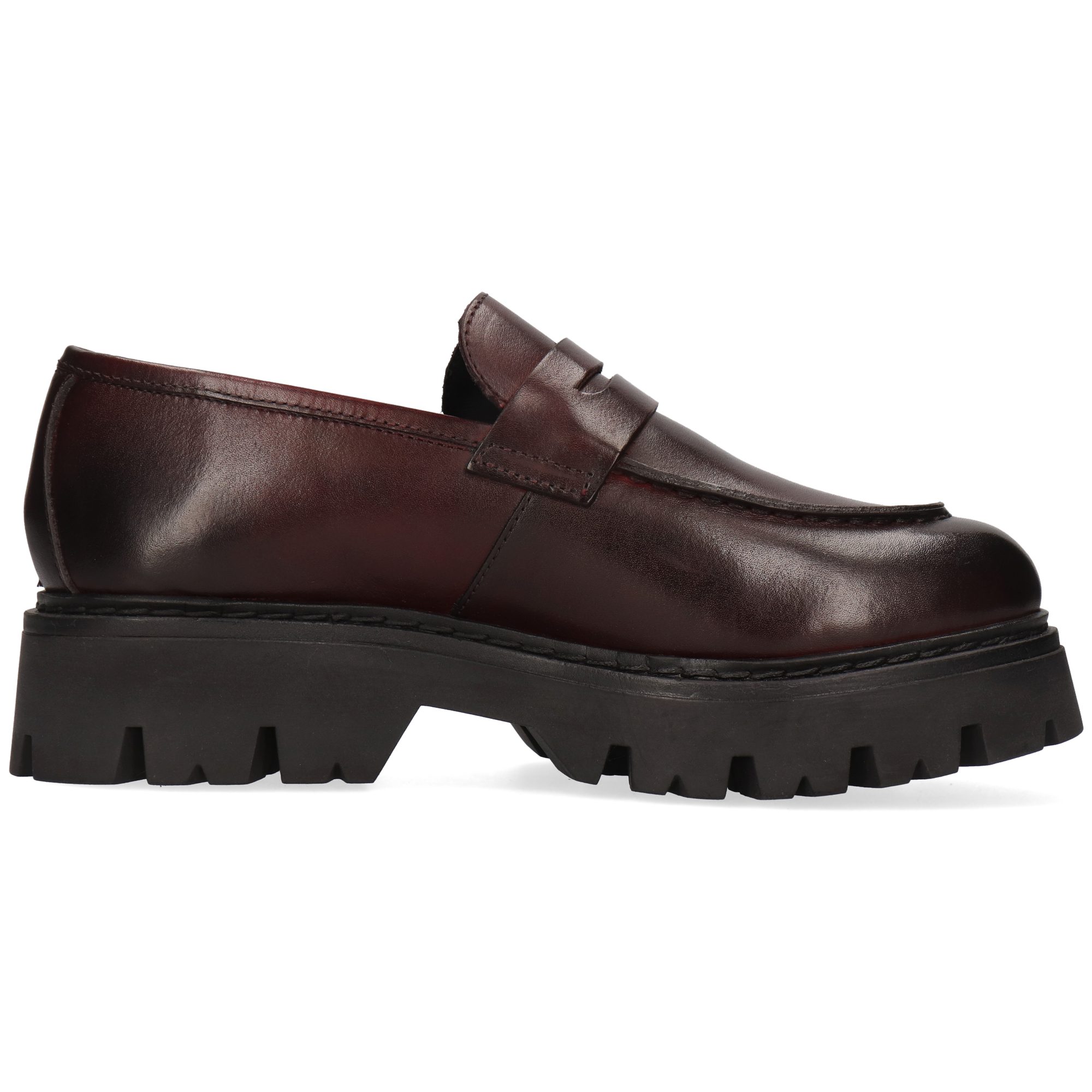 Melvin & Hamilton Thelia 7 Leder-Loafers für Damen Loafer Plateausohlen, Echtes Leder, Vegetabile Gerbung