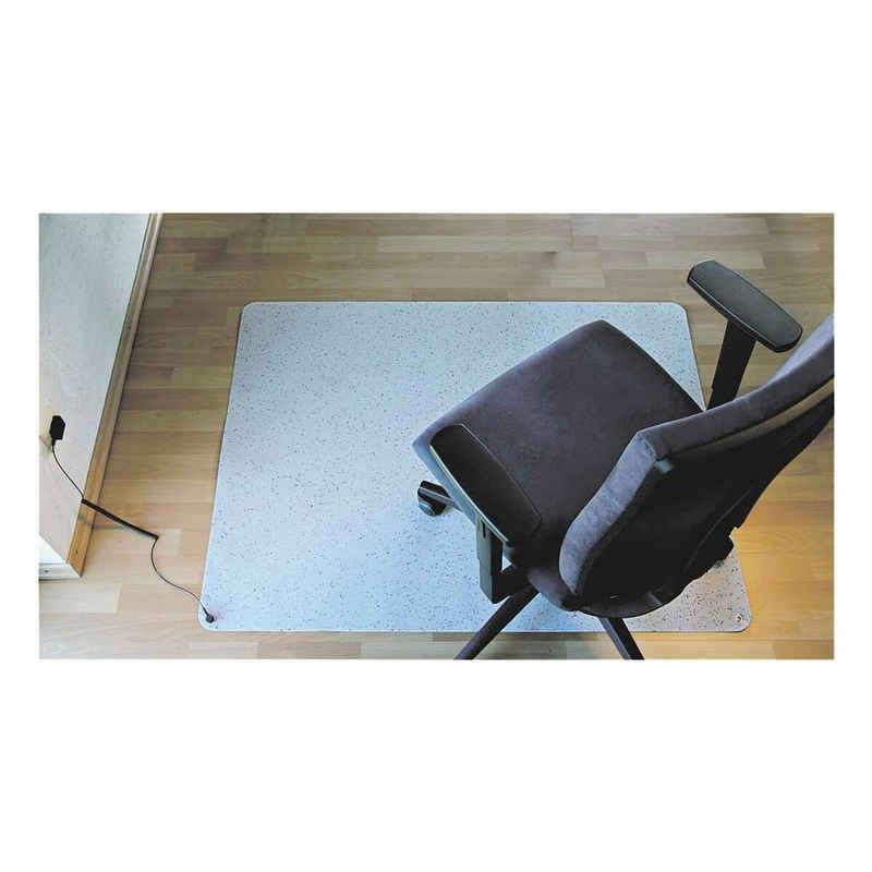 RSOFFICE Bodenschutzmatte Rollstat, rechteckig, für Hart-/ Teppichboden, mit Erdungsbaustein