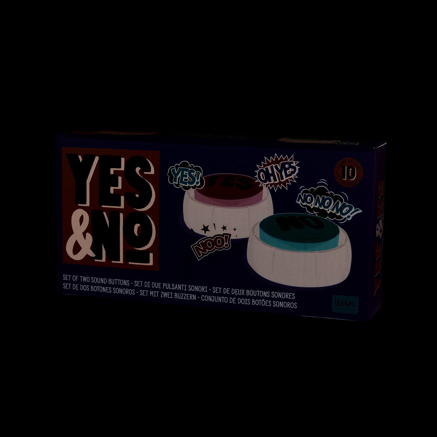 Legami Buntstift Legami Set mit zwei Buzzern - Yes & No