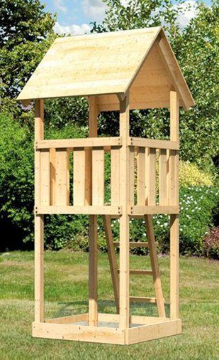 KONIFERA Spielturm Rosie A, BxTxH: 107x107x291 cm