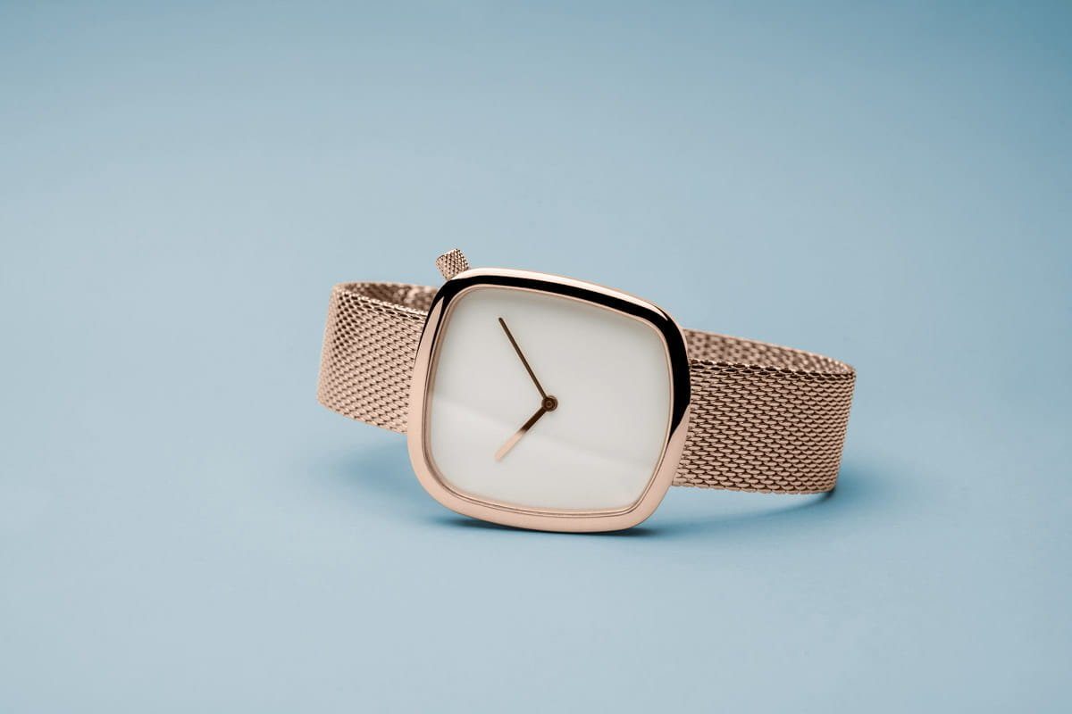 Bering Quarzuhr Pebble