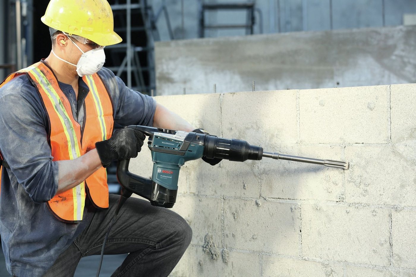Thumbnail - Bosch Professional Bohrhammer GBH 5-40 D, 230 V, max. 340 U/min, Mit SDS max - im Handwerkerkoffer