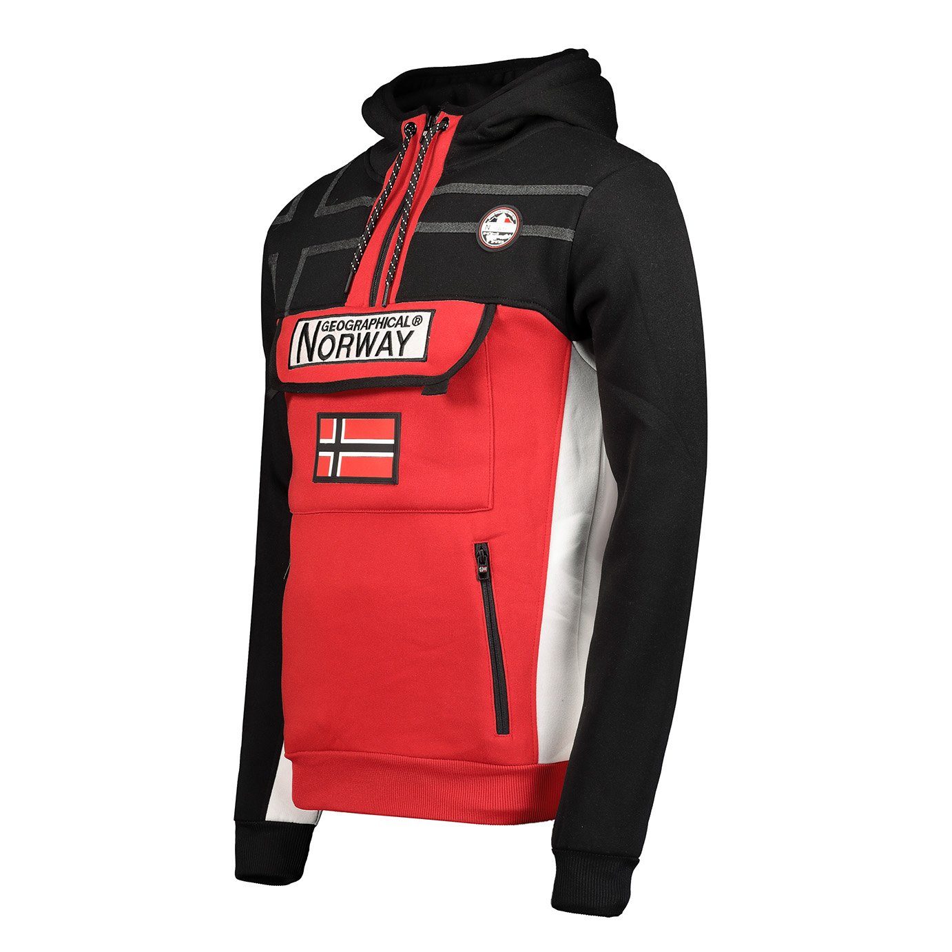 Geo Norway Hoodie Herren Hoodie Pullover FITAKOL ROL-ART 1 MEN 007 Geographical Norway