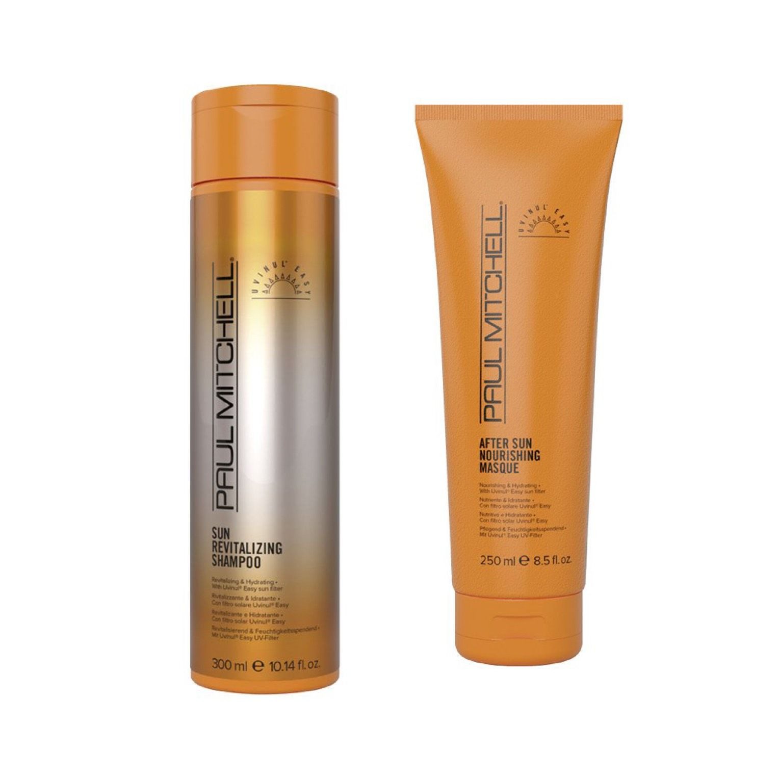 PAUL MITCHELL Haarpflege-Set Sun Care Set, 2-tlg., spendet intensive Feuchtigkeit und pflegt sonnenstrapaziertes Haar